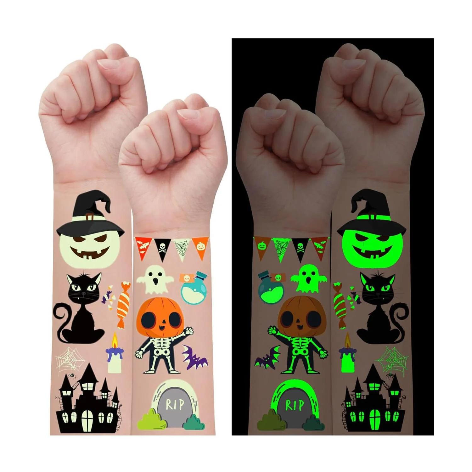 Leesgel helendavad Halloween‑tätoveeringud lastele