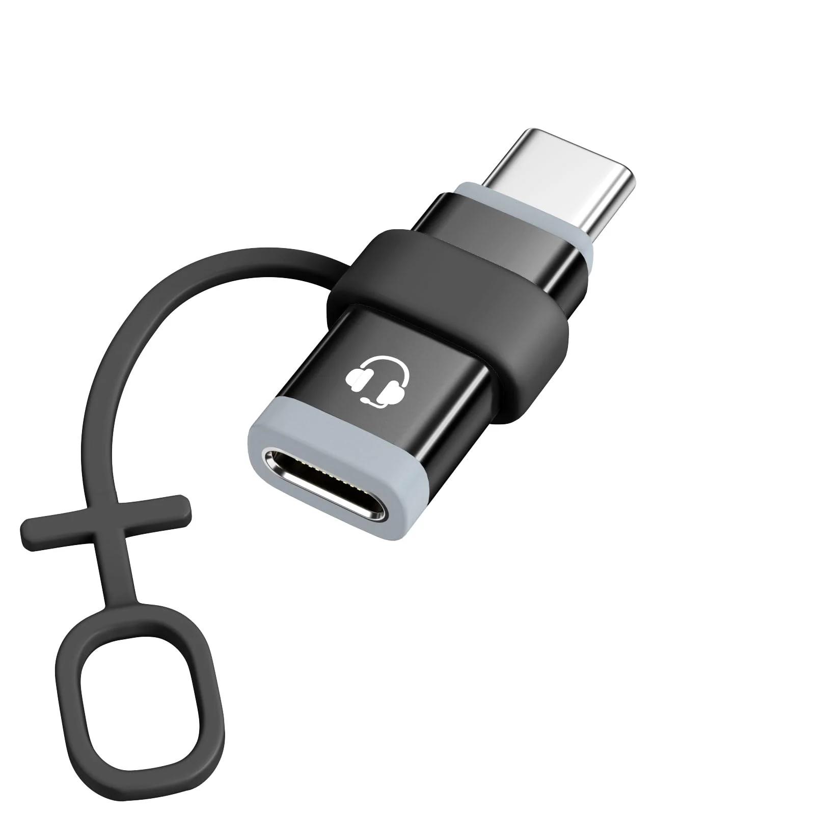MoKo alumiiniumist audioadapter — Lightning kuni USB‑C heli