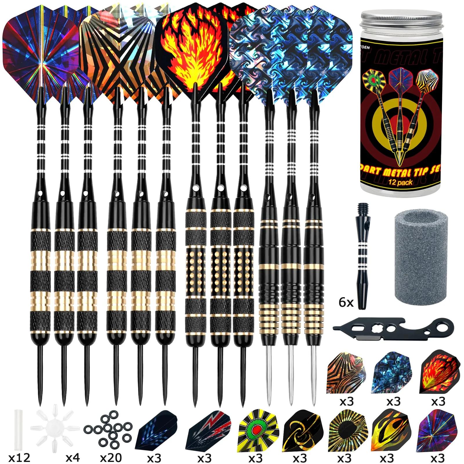 Alyoen Darts Set terasotsaga dartnoad – toote esivaade – ripats charm