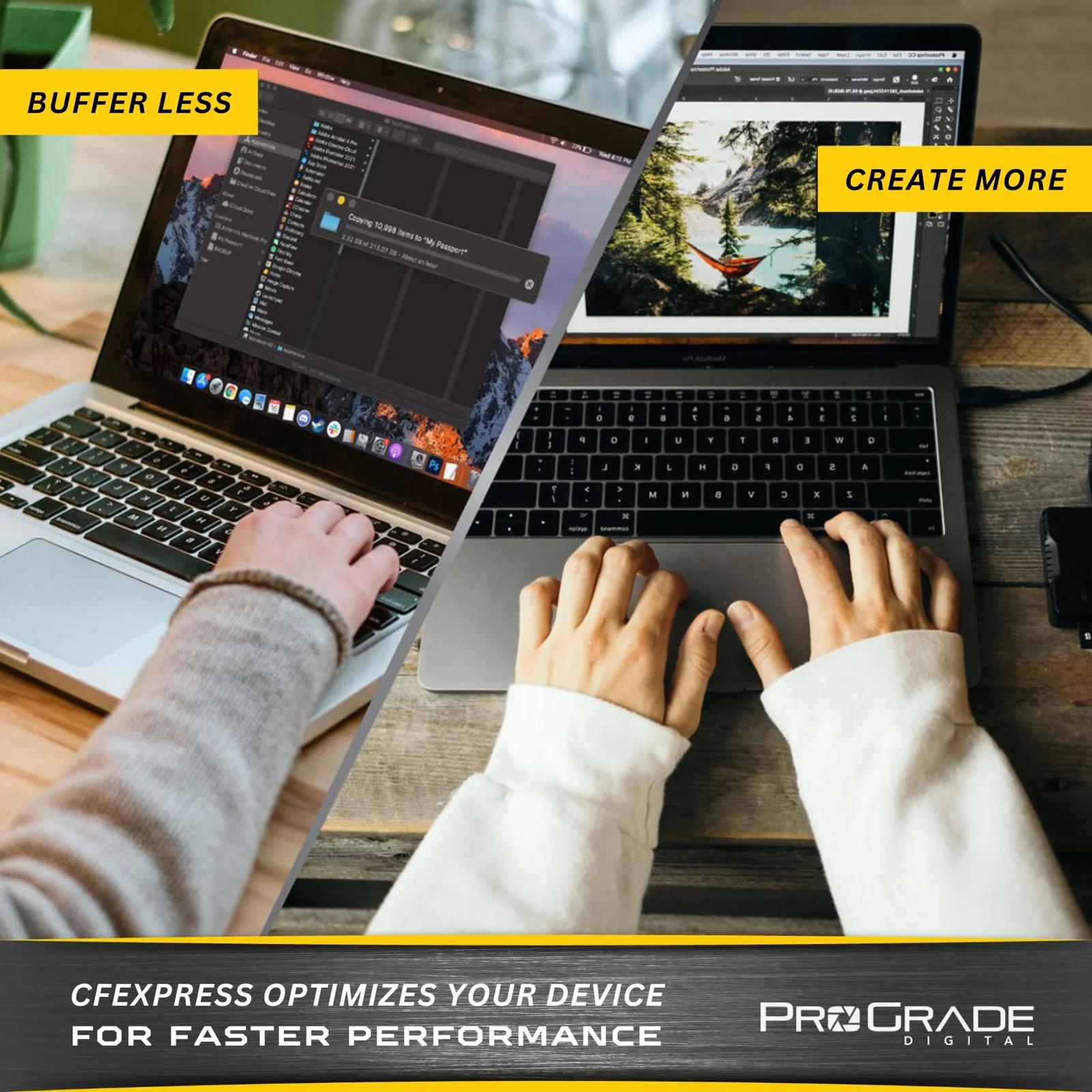 ProGrade Digital kiir‑CFexpress kaart 128 GB — professionaalile – lisavaade