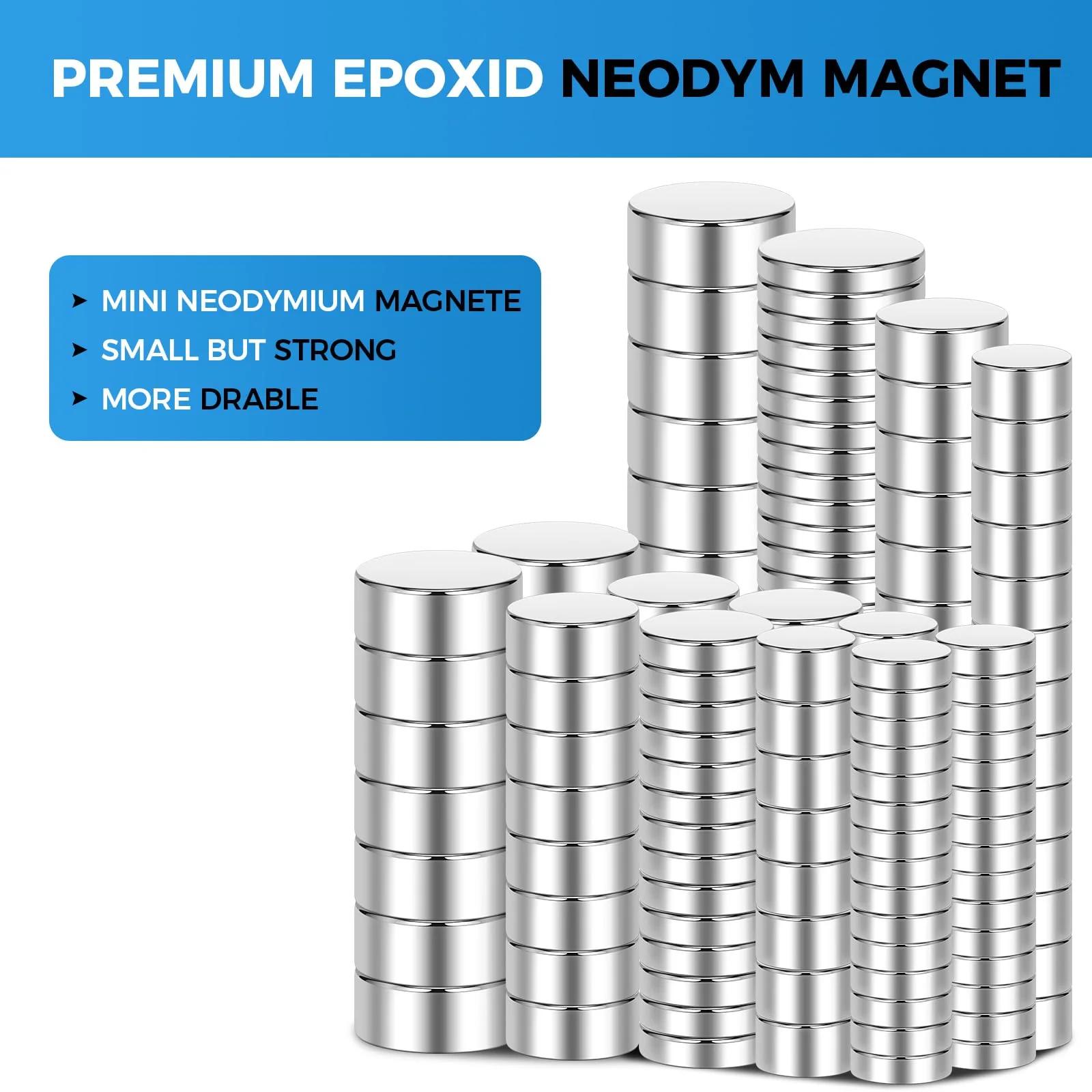 Wukong tugevast epoksiidist mini-magnet 4×1 mm komplekt – pilt 6