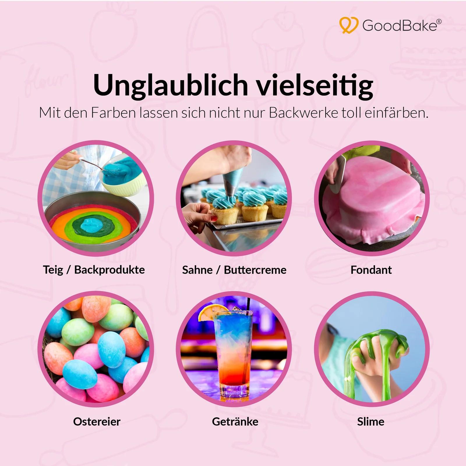 GoodBake intensiivne toiduvärv Tannengrün – kasutusnäide