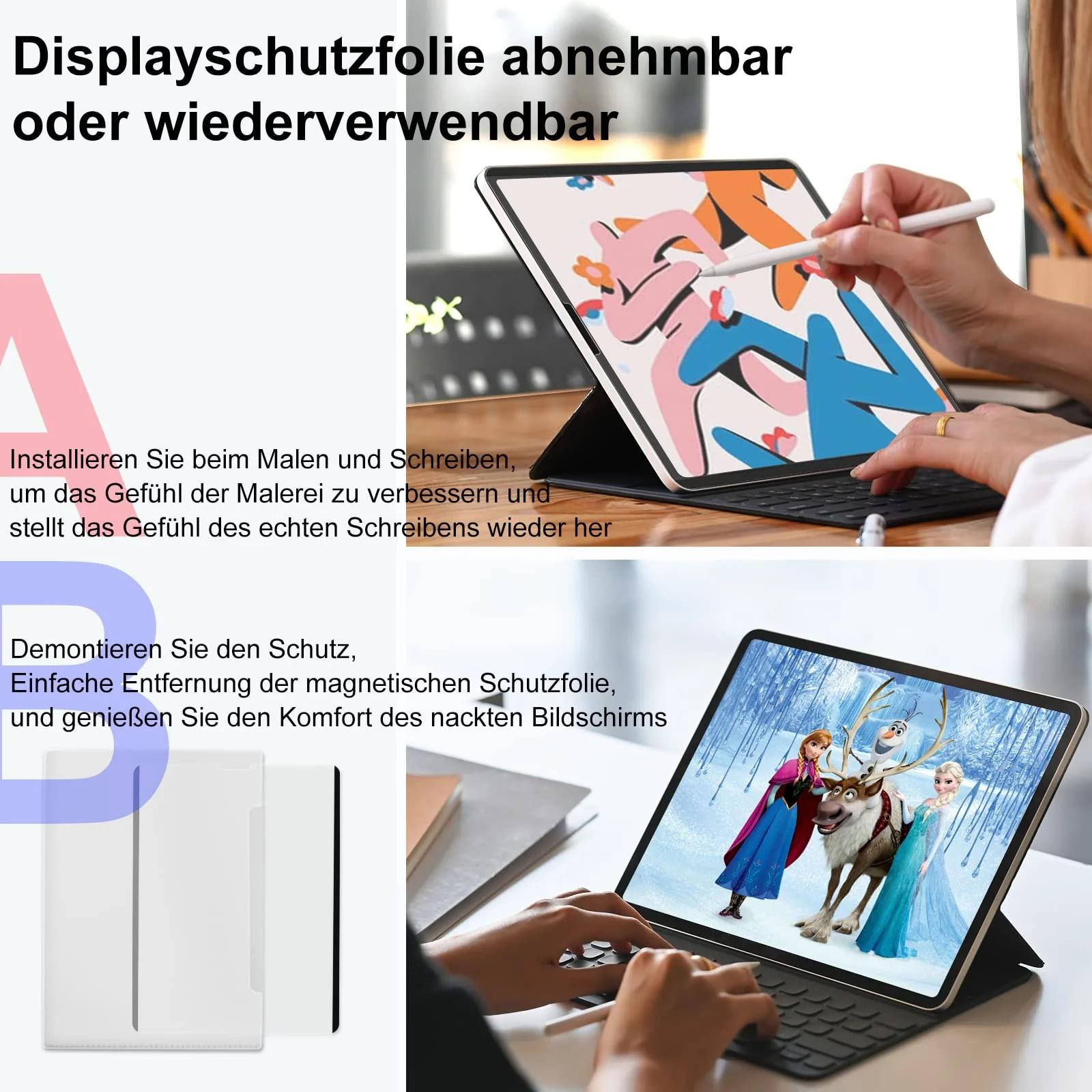 Mamol magnetiline matt kaitsefilm iPad Air 13″ — paberfeel ja – pilt 6