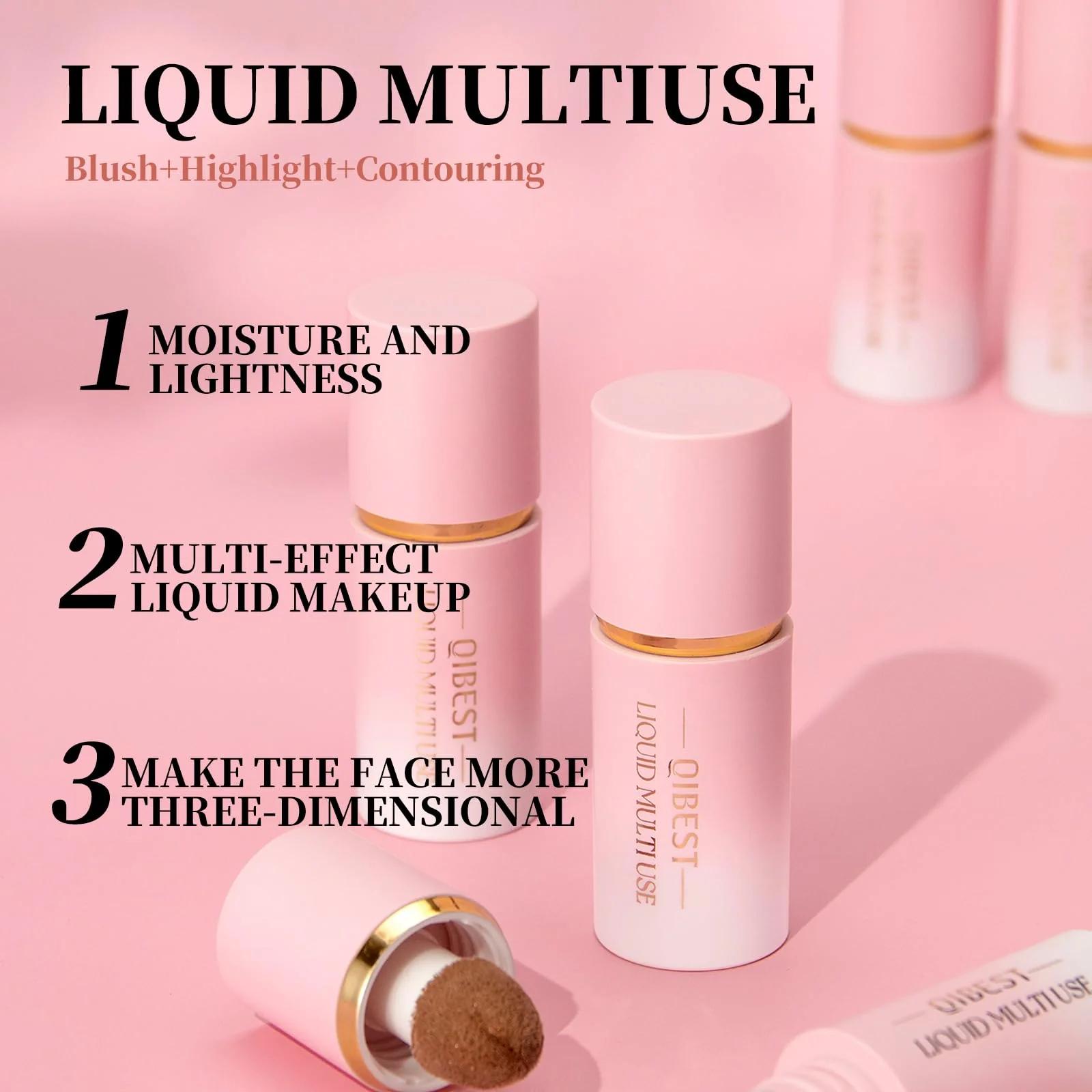 HOPHAT kolmikmeik: kauapüsiv kontuur, rouge ja highlighter – pilt 6
