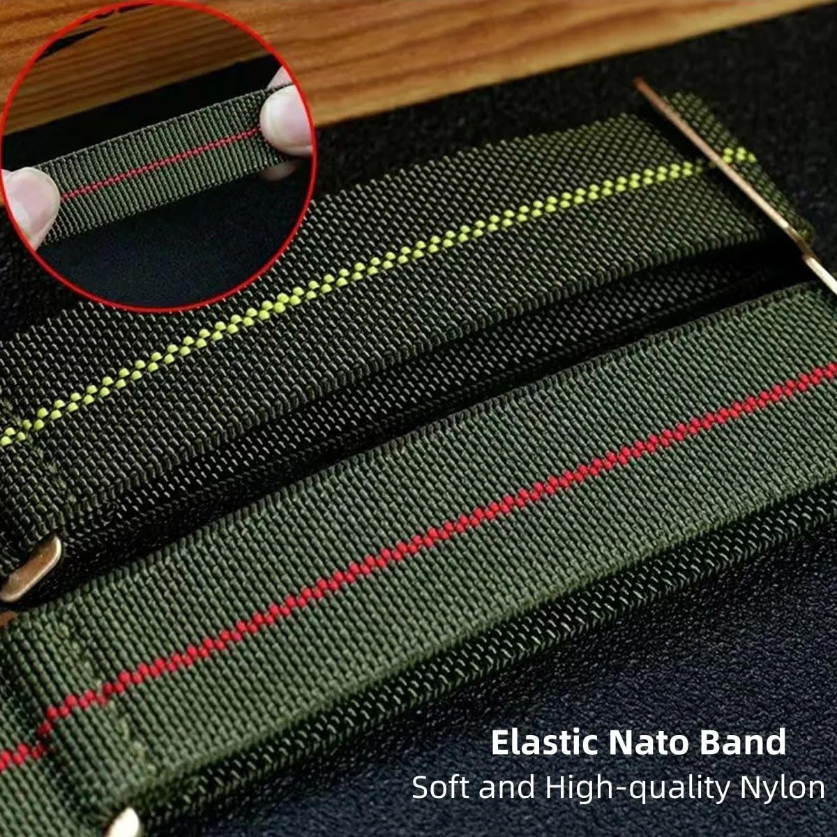 Danxancy elastne nailonrihm kellale — vastupidav ja mugav valik – pakend ja tarvikud