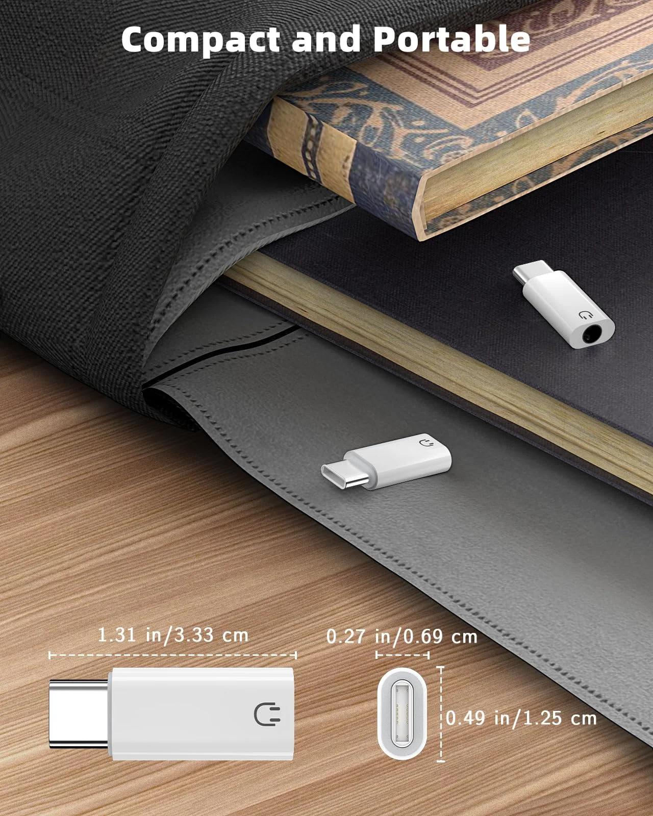 MoKo vastupidav USB-C–3,5 mm audioadapter — Hi‑Fi heli – pilt 8