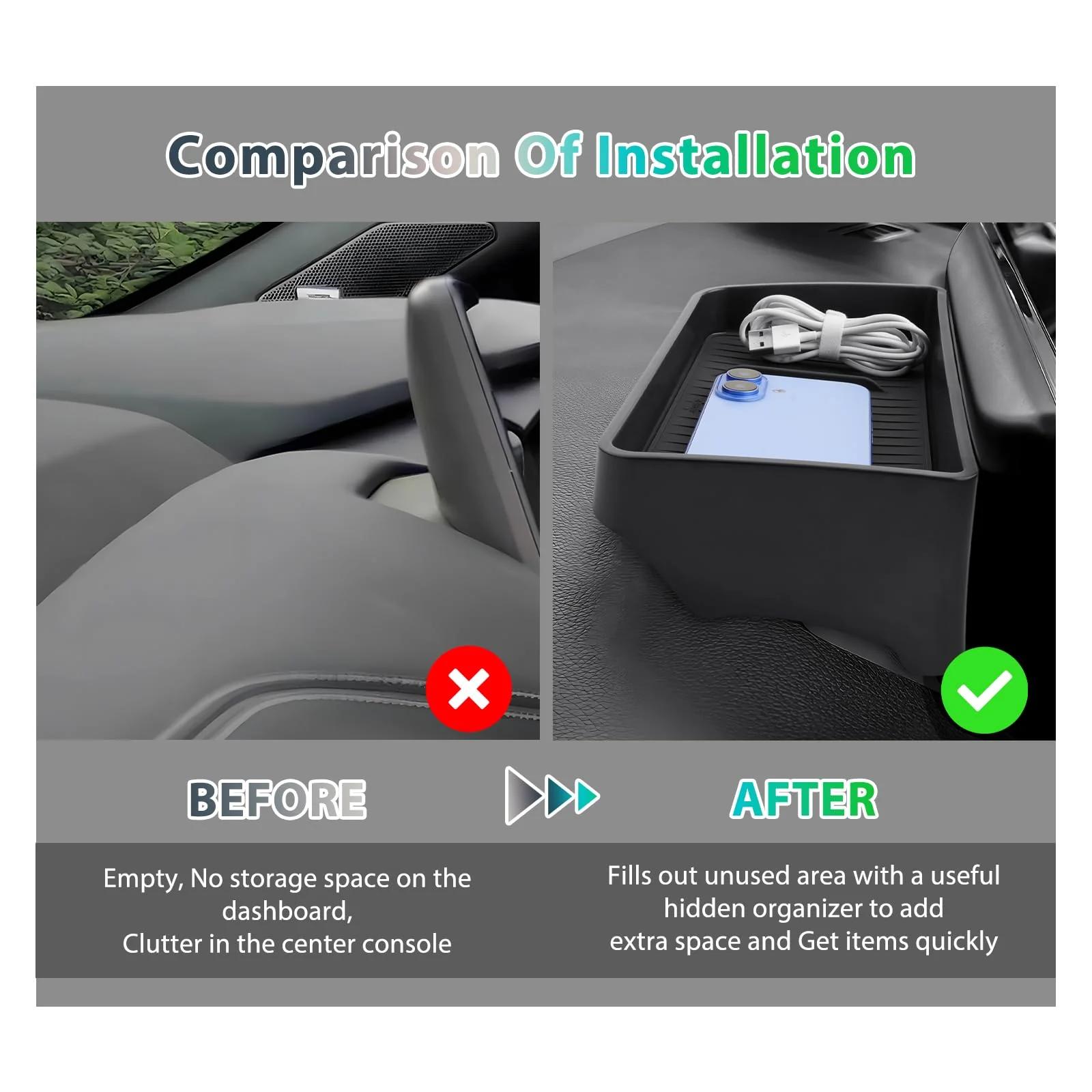 GAFAT vastupidav ABS-organizer Nissan Qashqai J12 12,3″ – detailne vaade