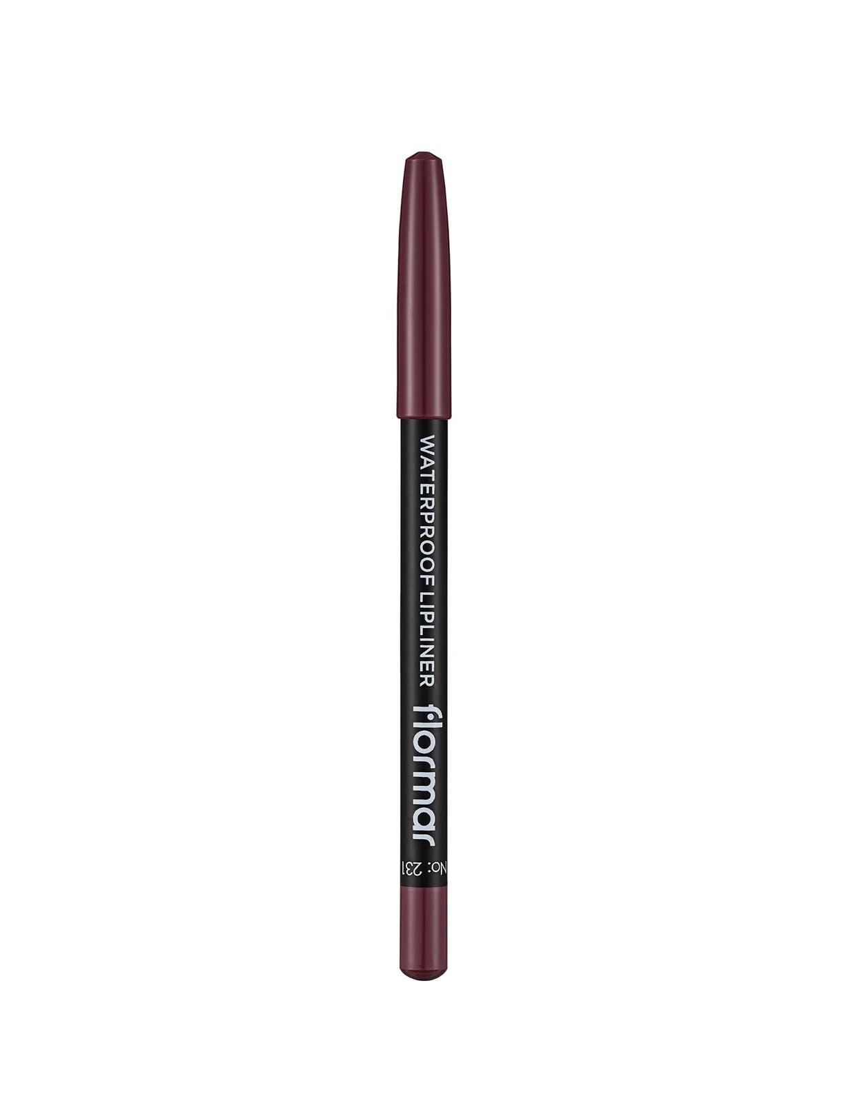 Flormar püsiv veekindel huulekontuur – Berry Stain – detailne vaade
