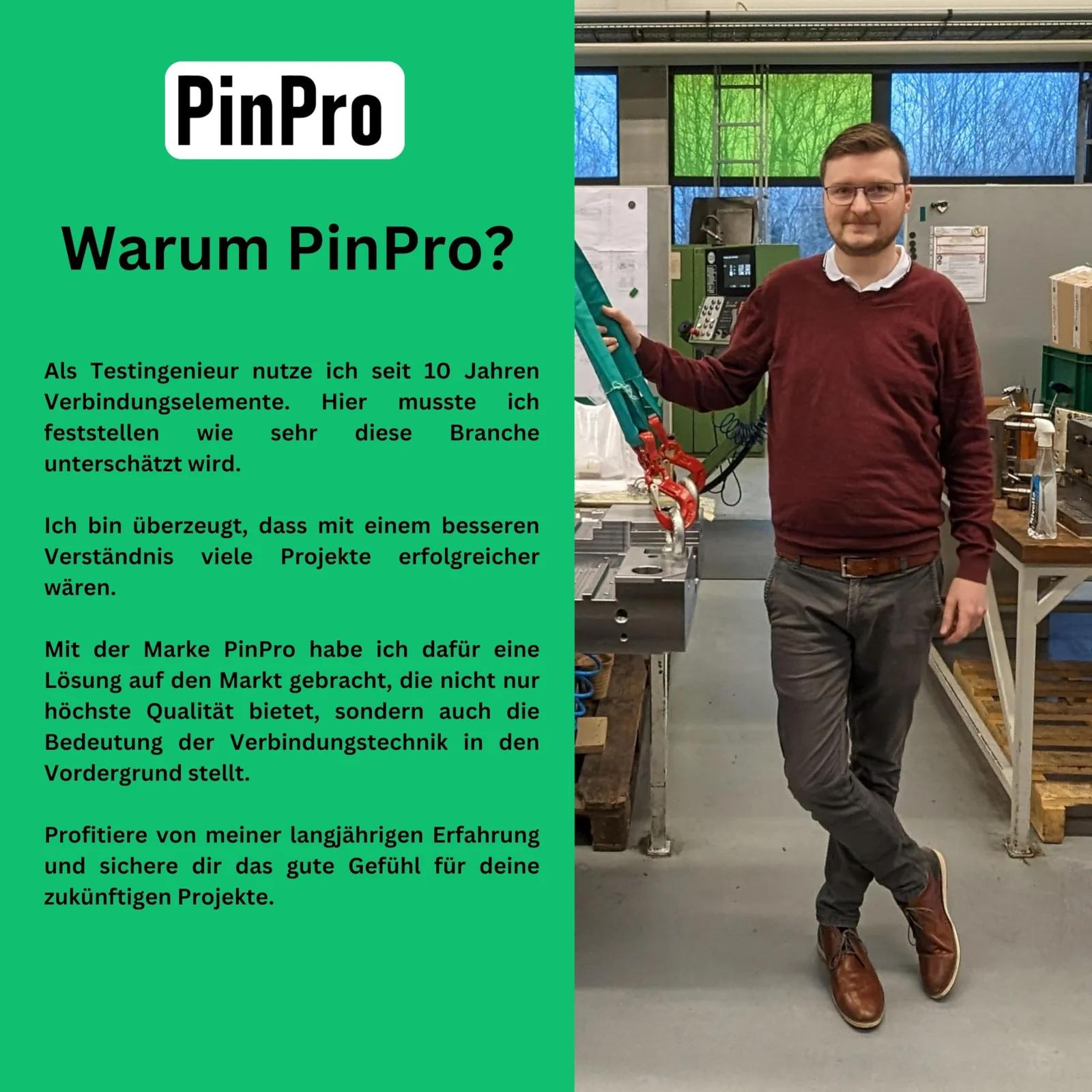 PinPro roostevaba A4 karabiin 40x4mm – tugev ja vastupidav – pilt 7