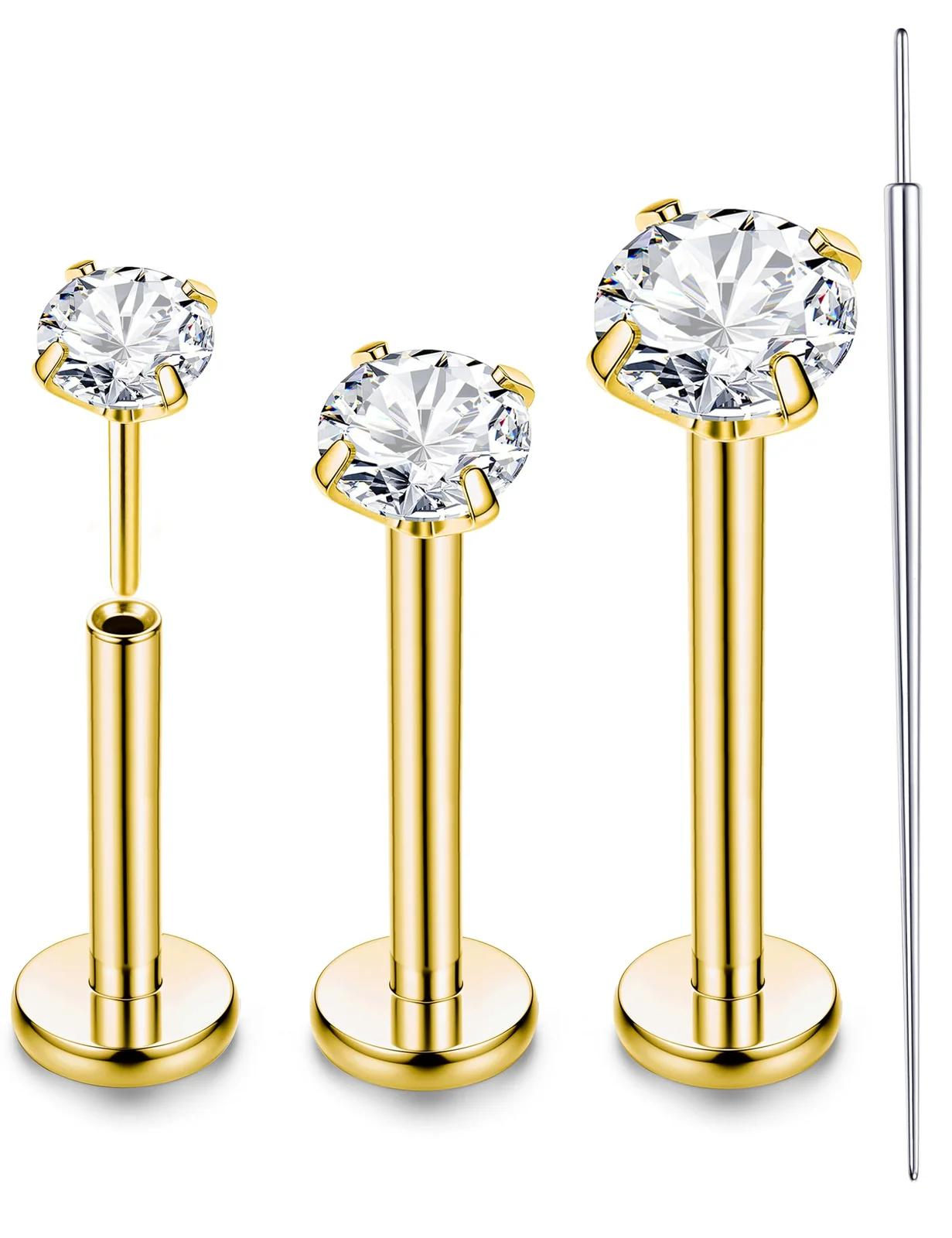 Chriscoco CO-03-P0060-G-1.2MM piercingud – toote esivaade – ripats charm
