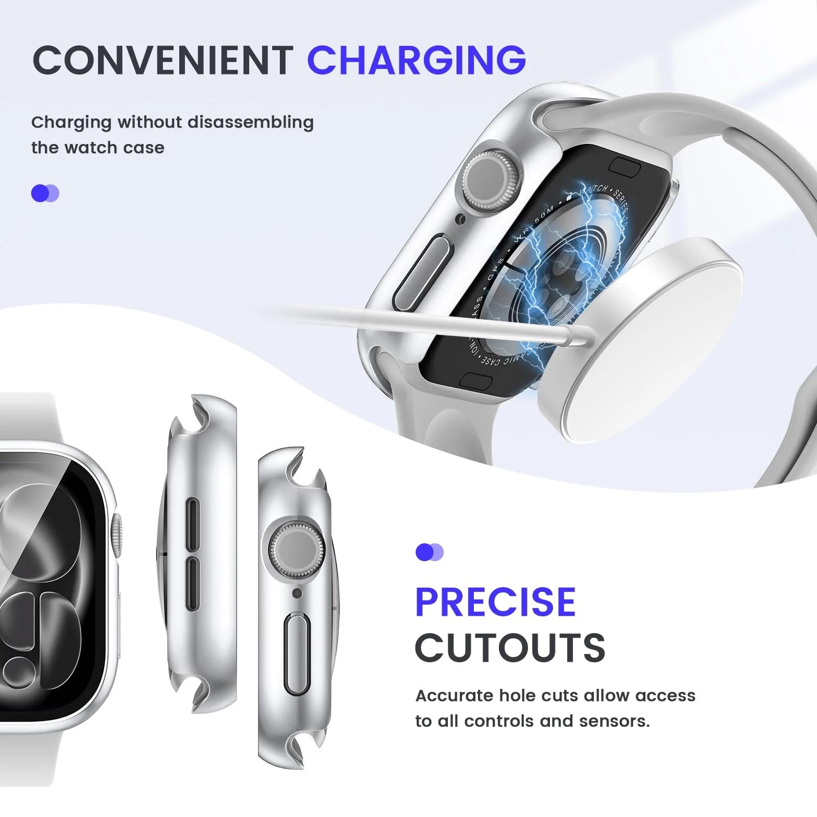 Kamita vastupidav veekindel kaitseümbris Apple Watch 46mm – kasutusnäide