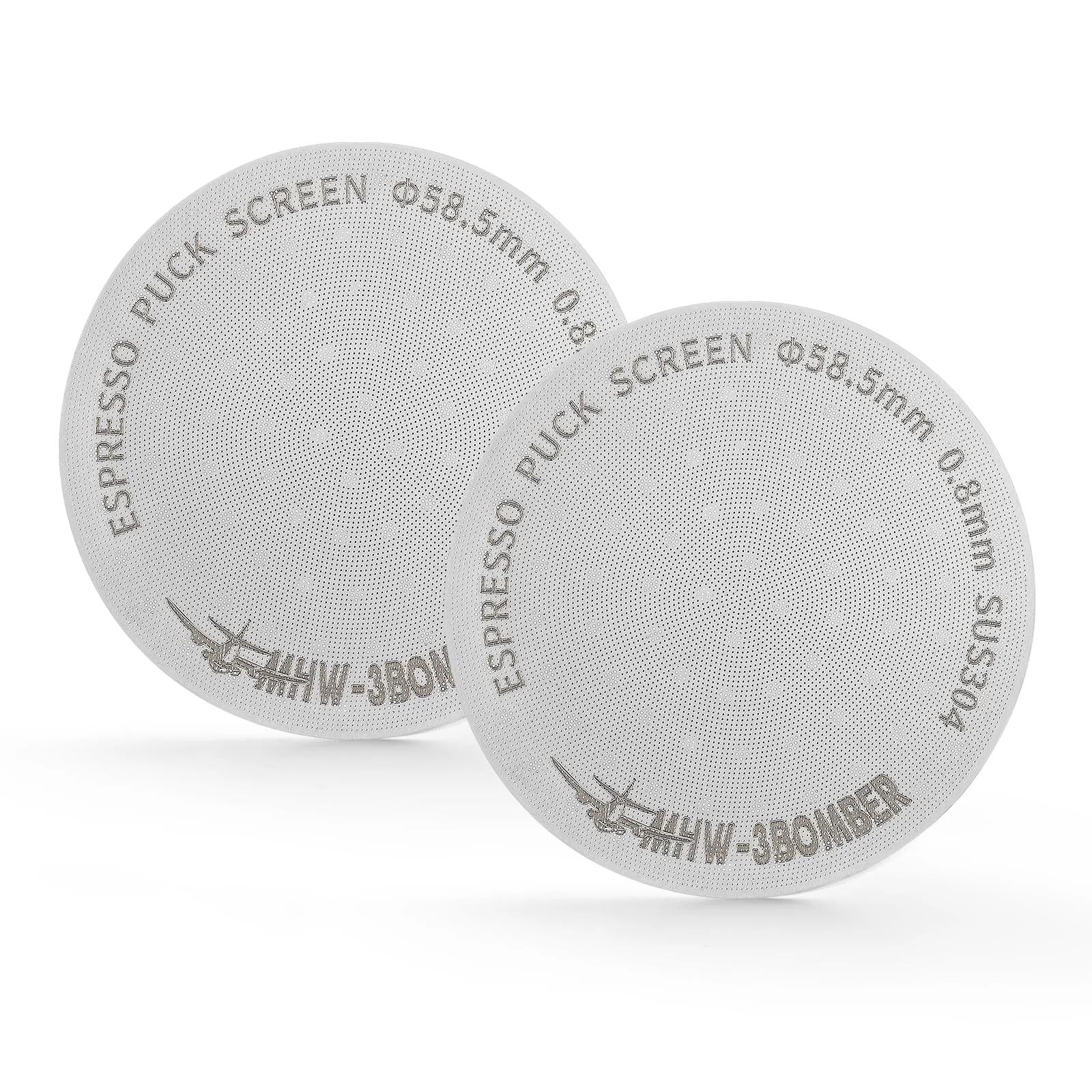 MHW-3BOMBER roostevaba espresso puck screen — parem ekstraktsioon