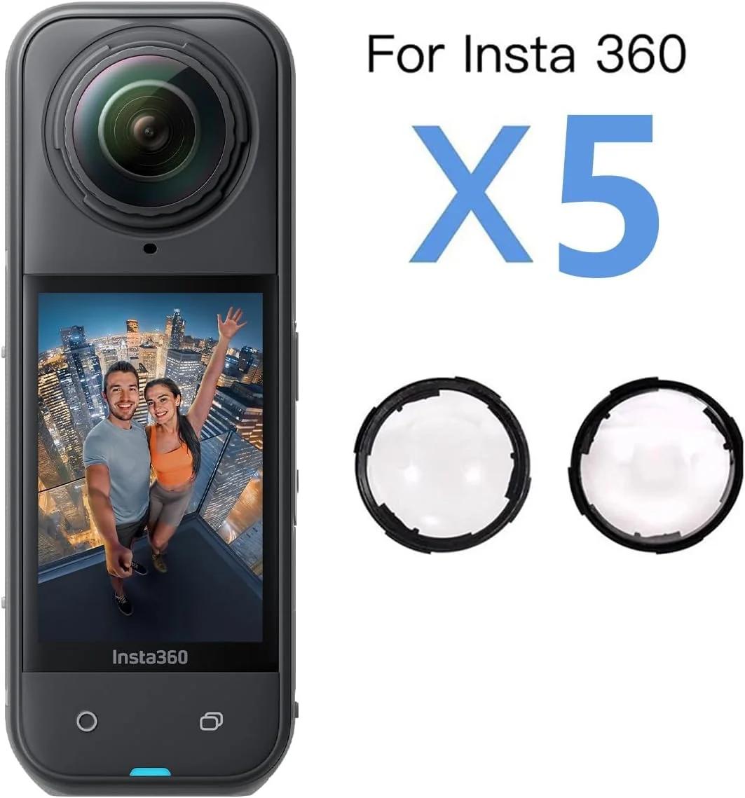 Locofun klaasist objektiivikaitse Insta360 X5 jaoks — vastupidav – pilt 6