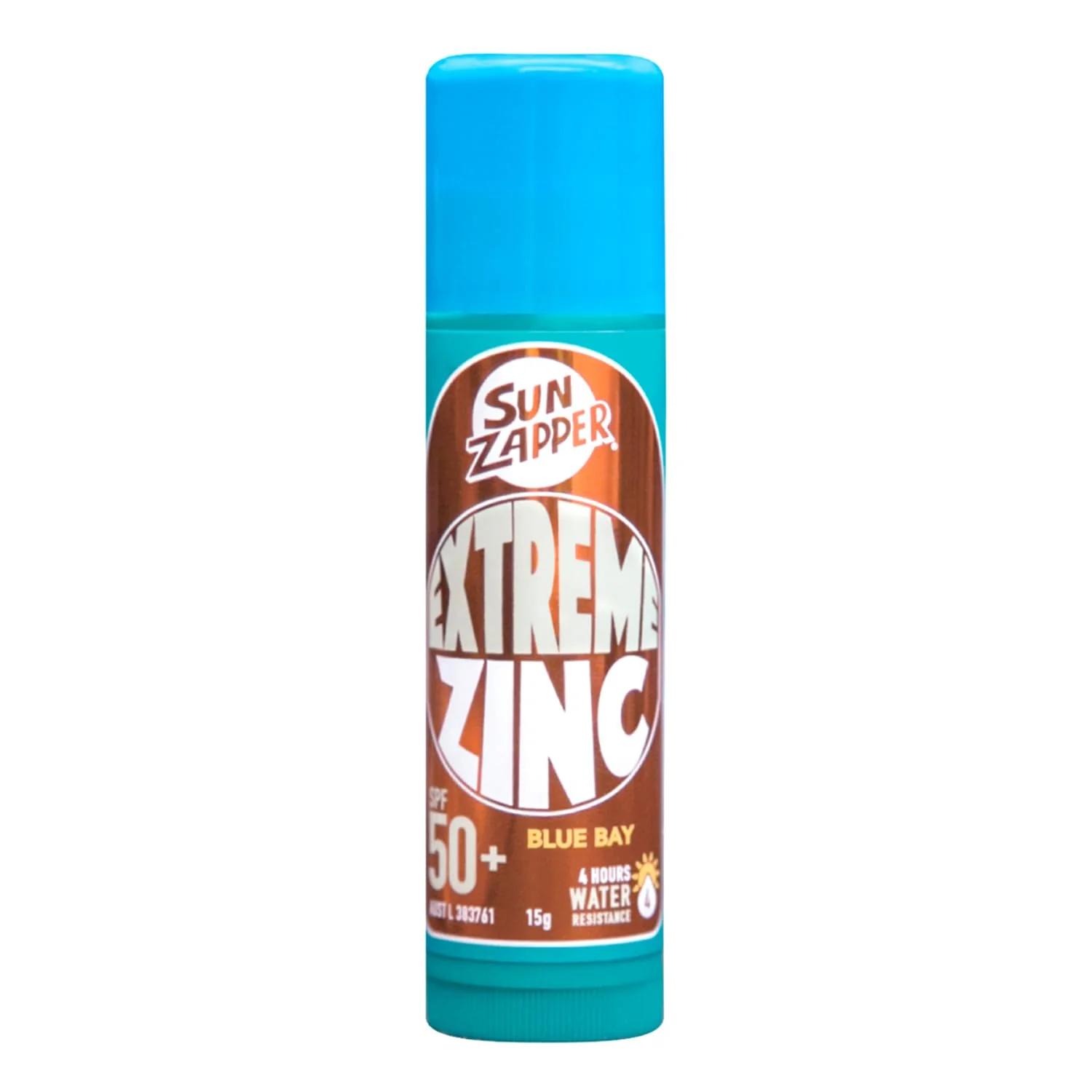 Sun Zapper kaitsev sinine zink-stick — tugev UV-kaitse ja lõbus