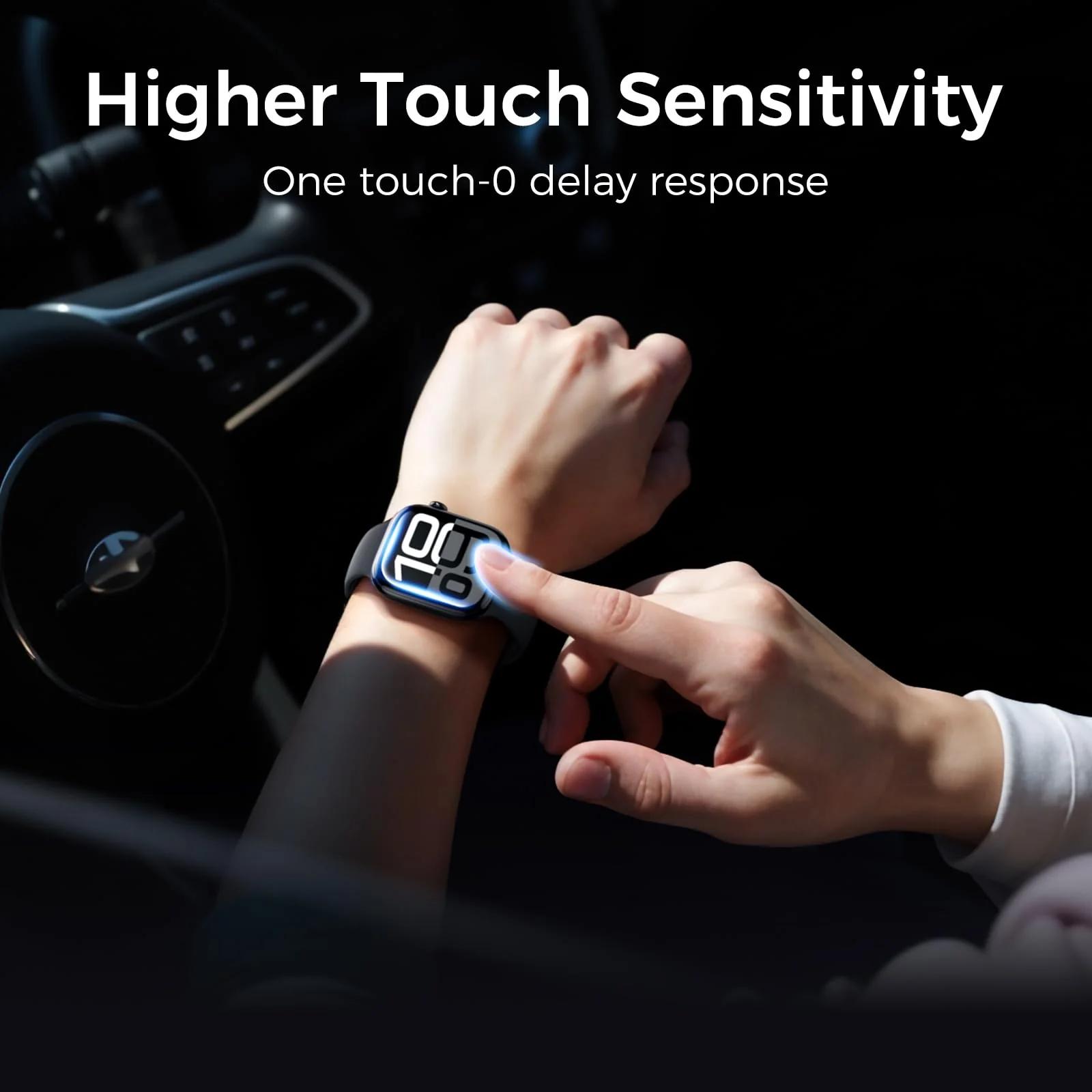 Kopration kaitseklaas Apple Watch 46mm — täiskovery – pilt 7