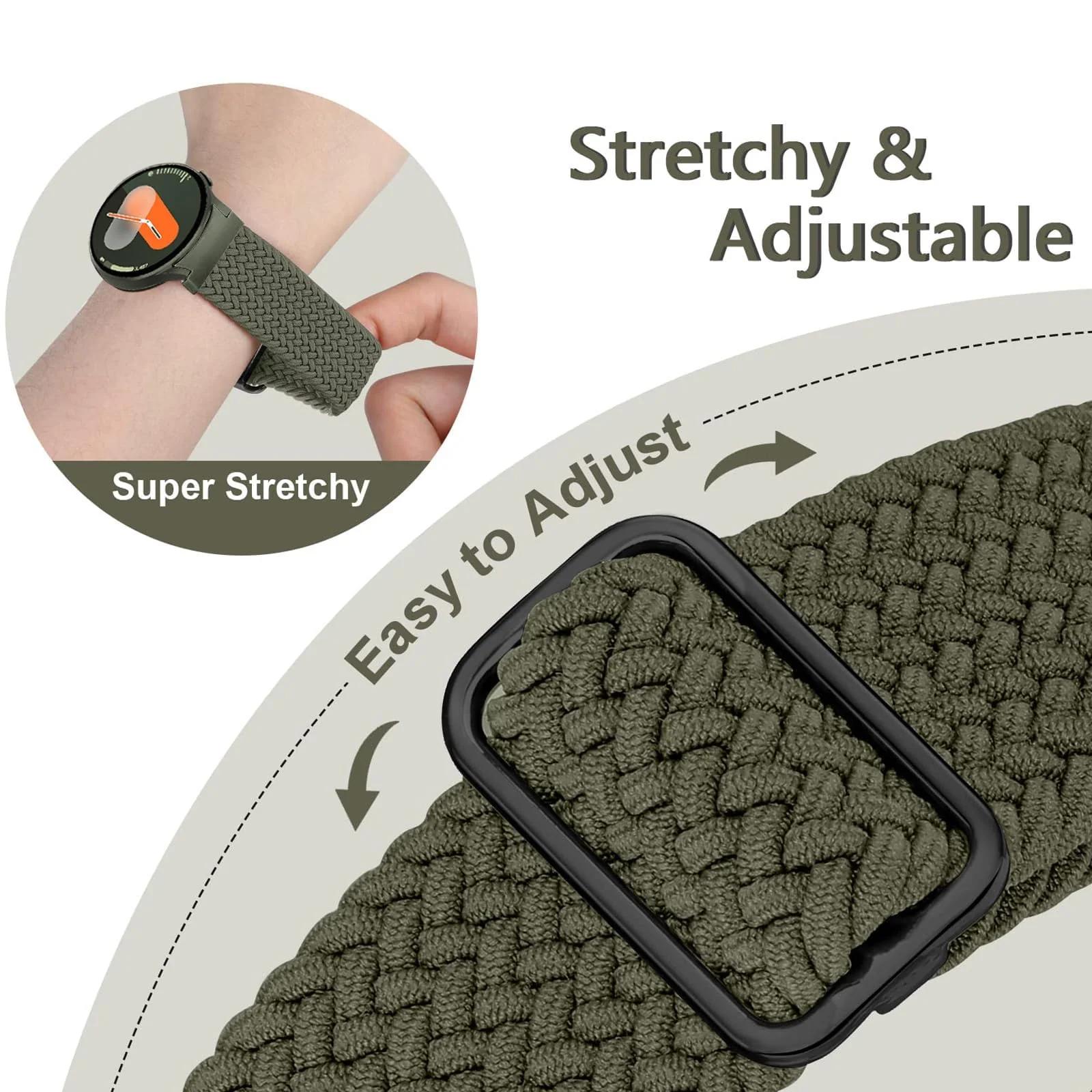 DMVEIMAL elastne punutud rihm Samsung Galaxy Watch — mugav ja – pakend ja tarvikud