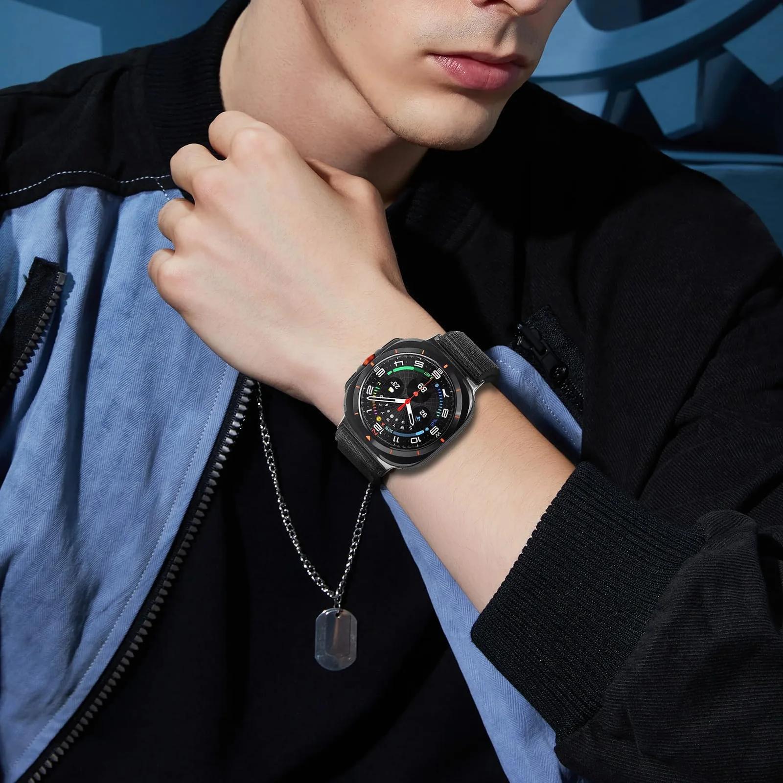 DMVEIMAL vastupidav ja hingav nailonist spordirihm Galaxy Watch – lisavaade