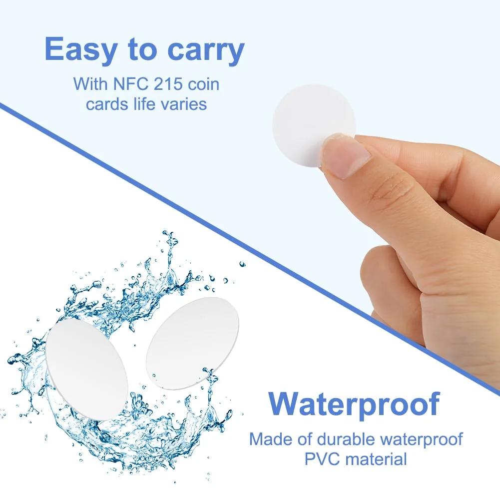 OFFCUP vastupidavad veekindlad NFC-kaardid 20 tk komplekt – lisavaade