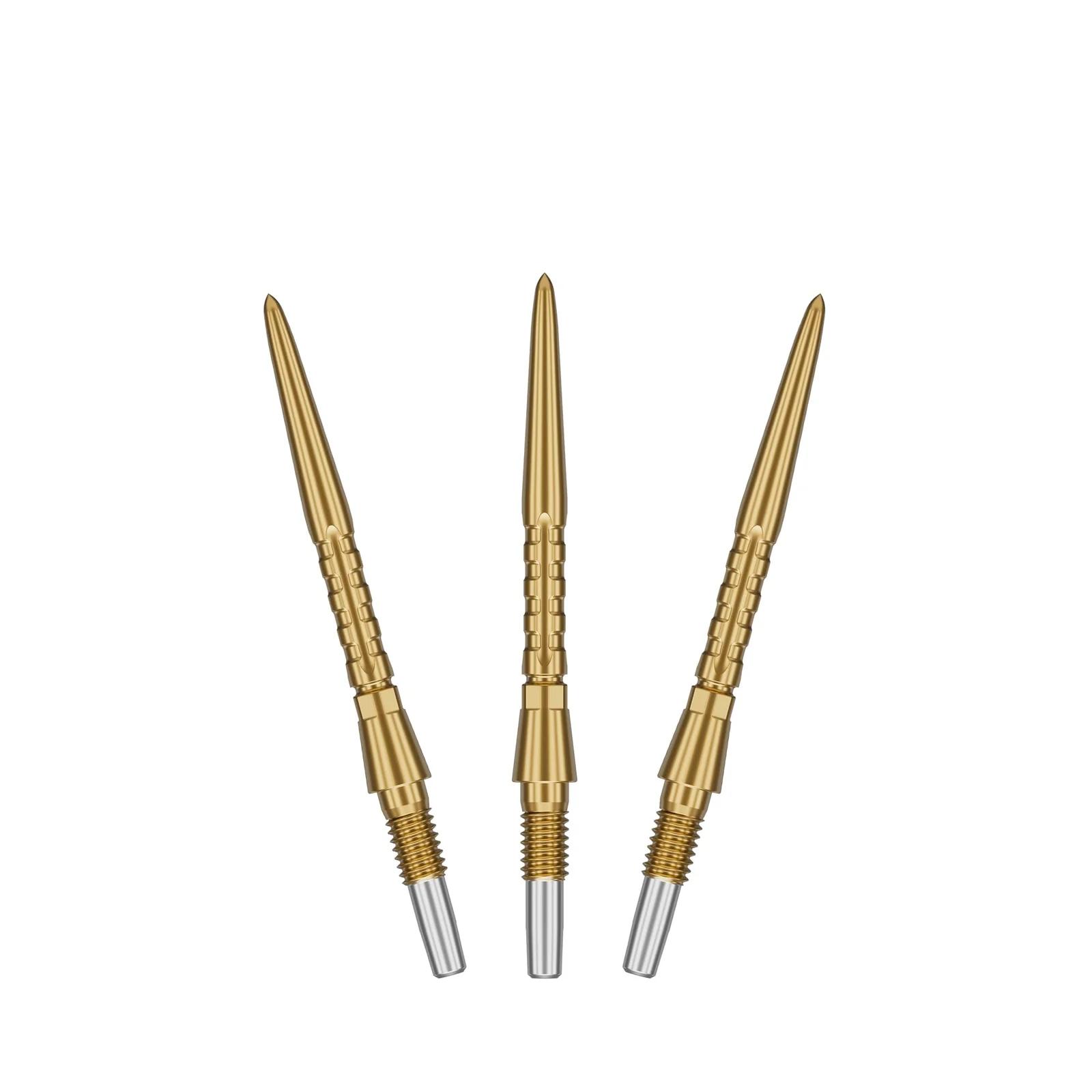 Target Darts vastupidavad Swiss Storm 26 mm kullatud tipsid