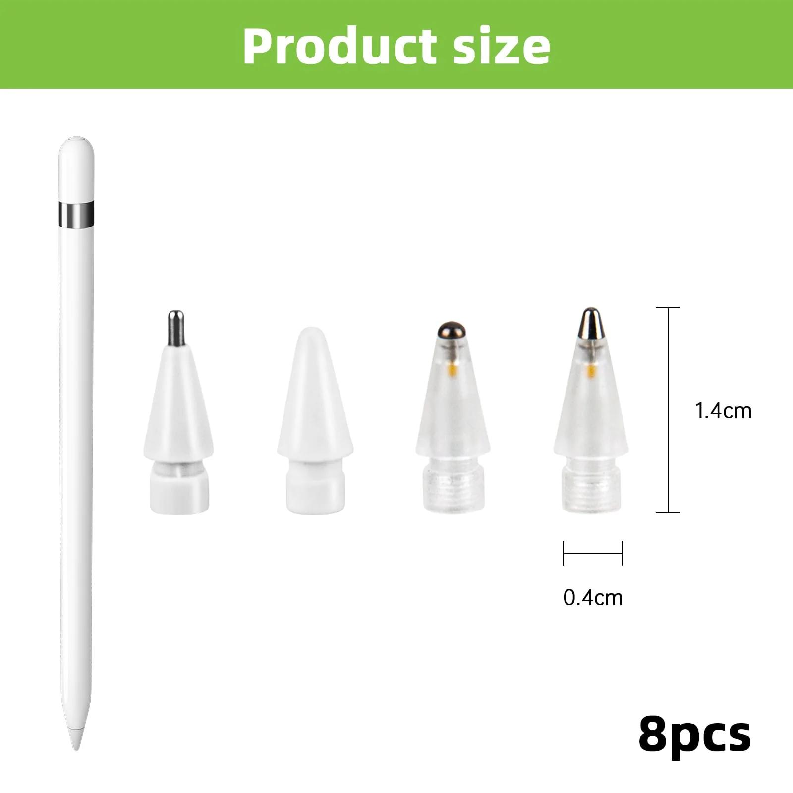 elthmpr asendustipud Apple Pencilile — vastupidav komplekt – detailne vaade