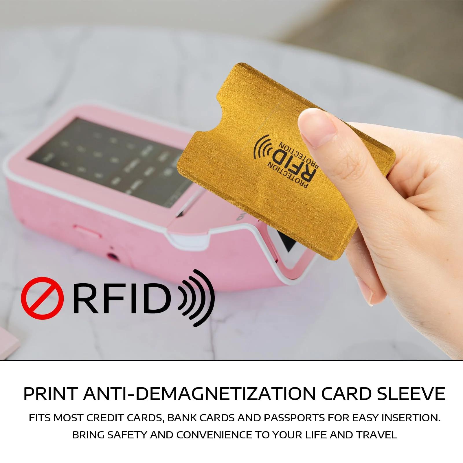 BLMHTWO rahakoti kaitse: 10x RFID-blokeeriv kaardikate – kasutusnäide