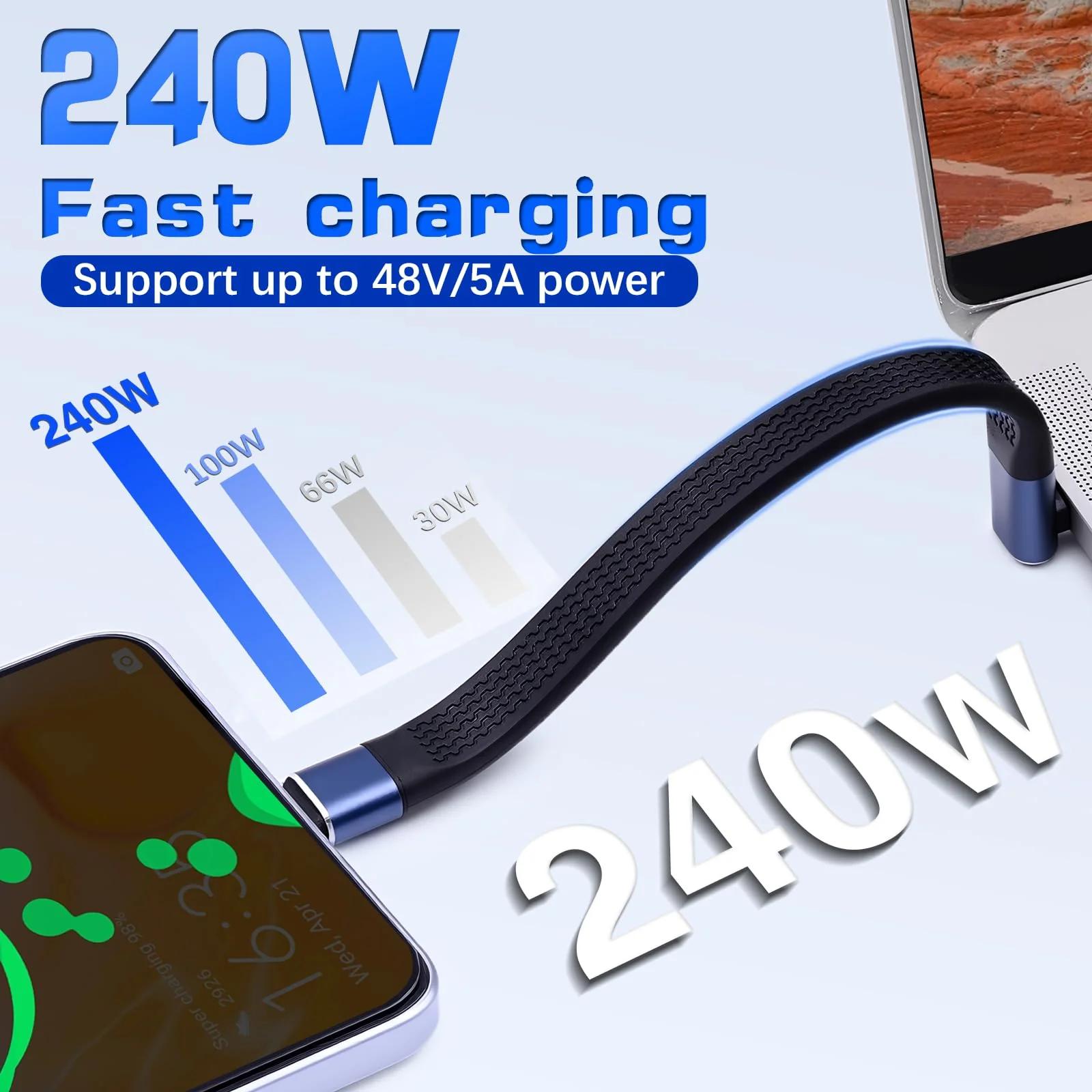 Duttek tugev 90° USB-C kaabel 13 cm — kiire laadimine – pakend ja tarvikud