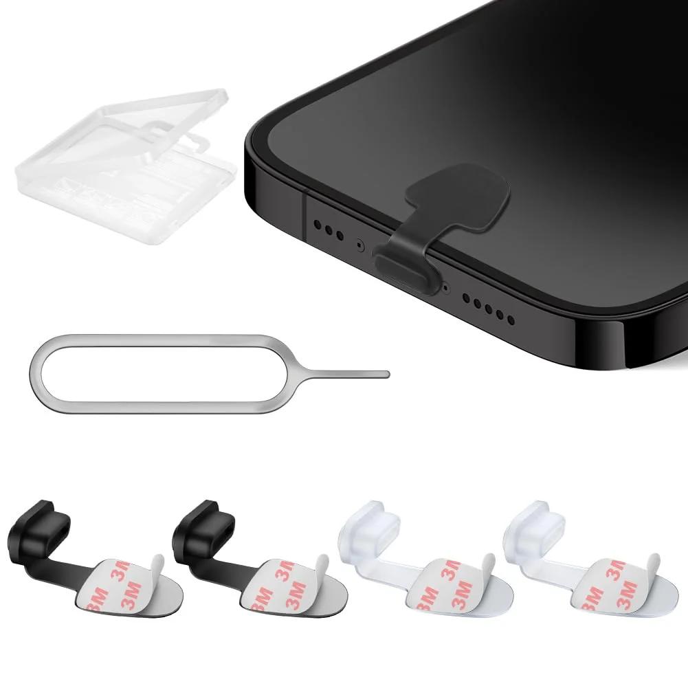 AXFEE silikoonist USB-C kaitsekorgid – tolmukaitse komplekt – pilt 9