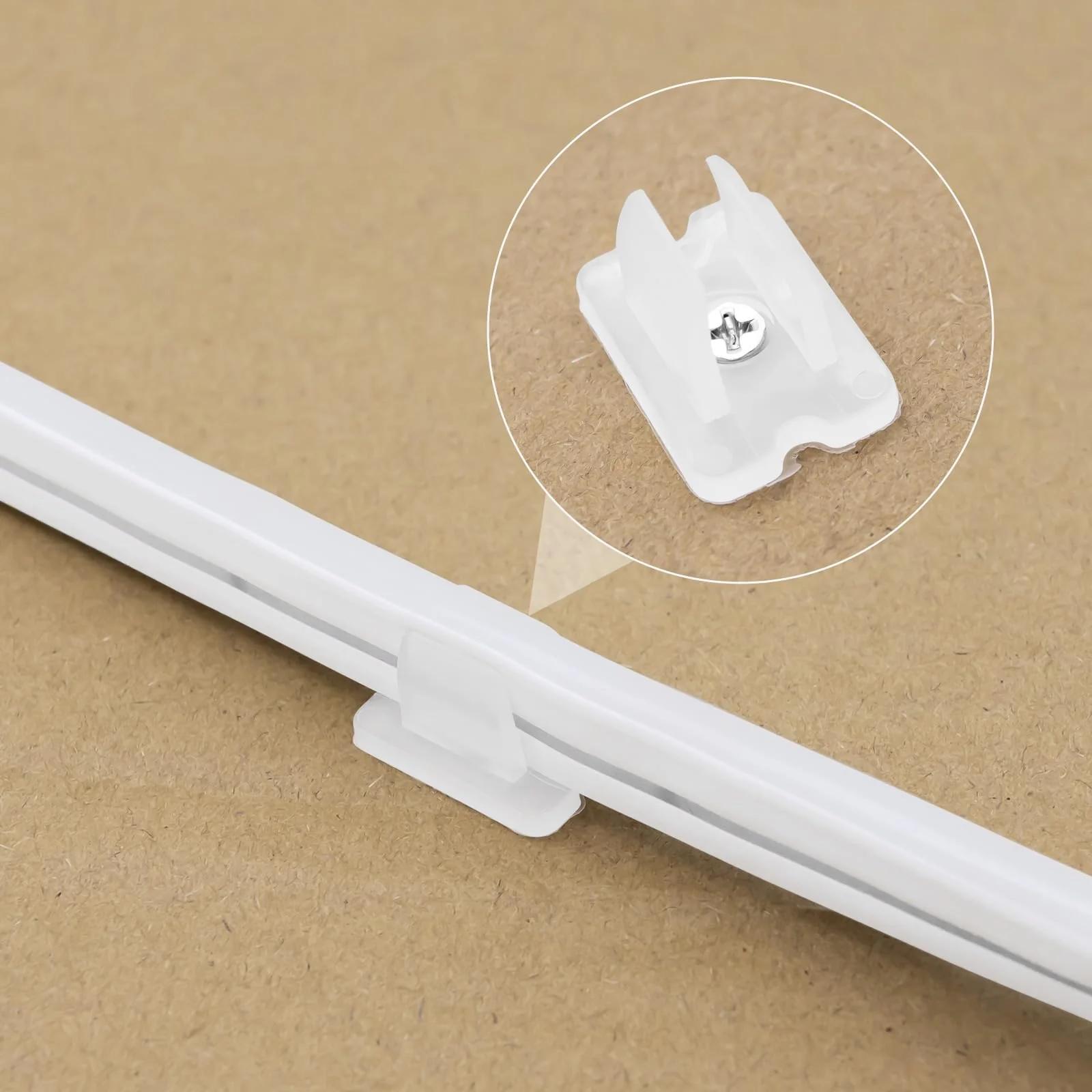ELOUYCKE vastupidav plastikklamber LED-ribade paigalduseks – pakend ja tarvikud