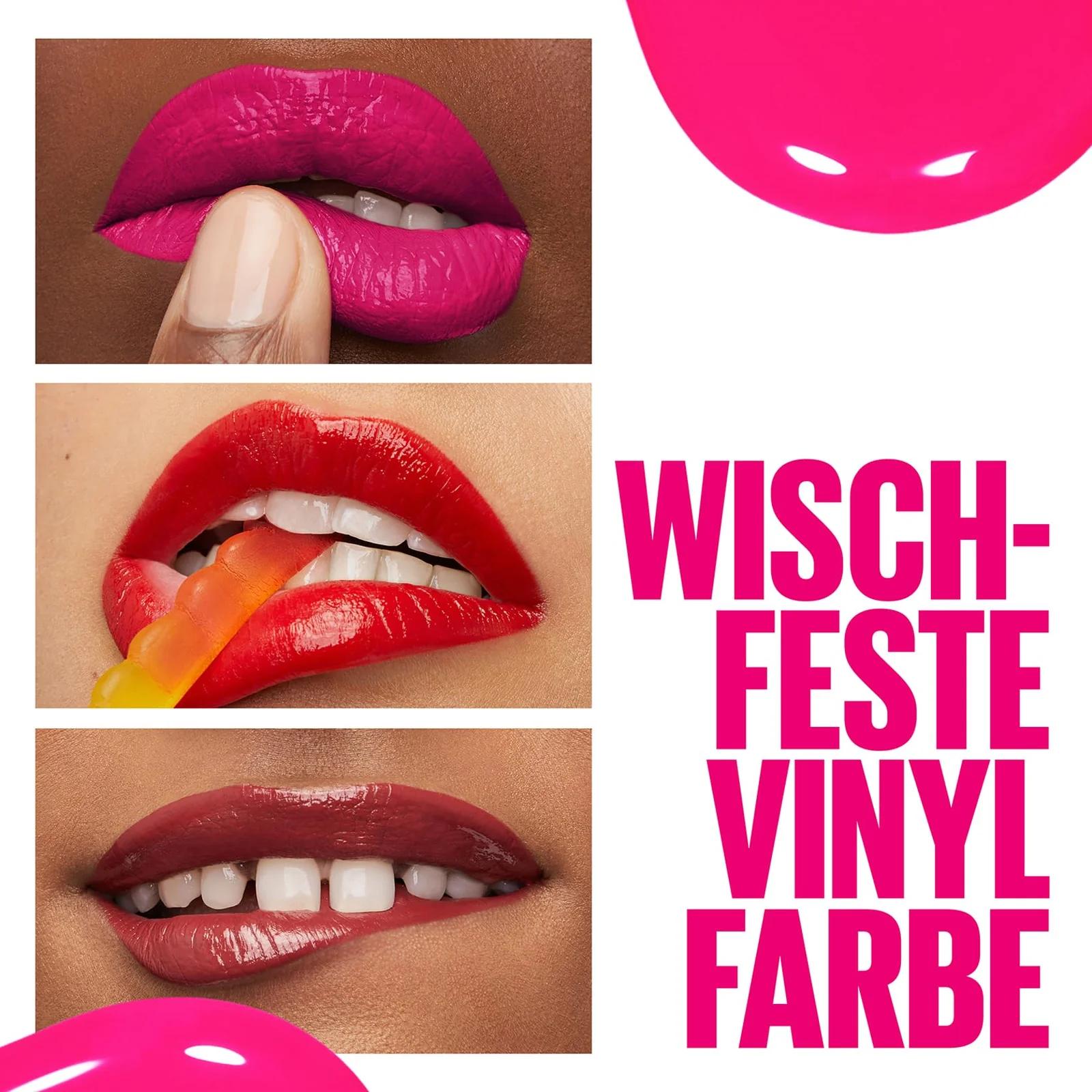 MAYBELLINE pikaajaline vinyl-huulepulk — intensiivne sära – pilt 6