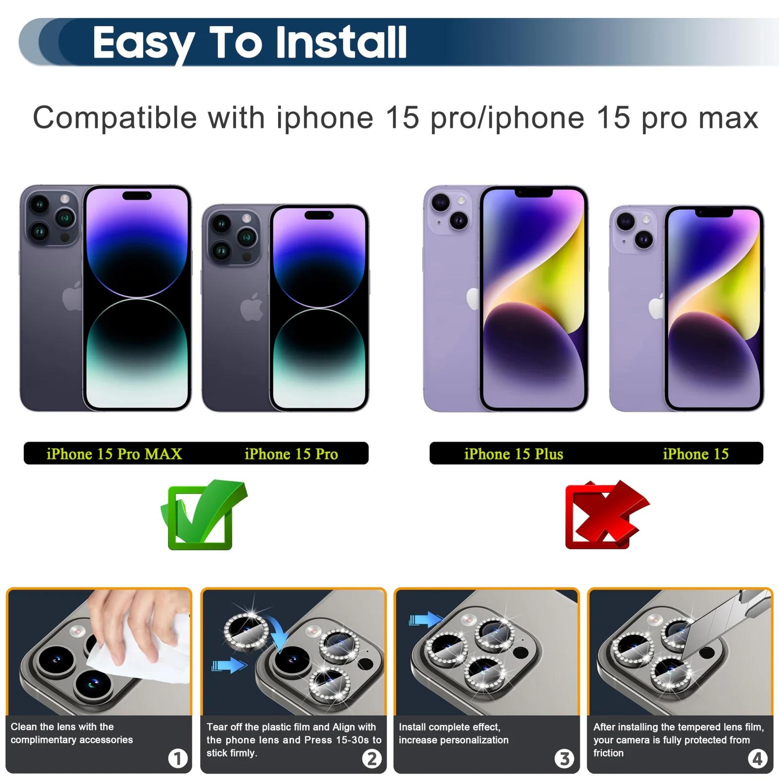 Diruite iPhone 15Pro/15 Pro Max elektroonika ja foto – detailne lähivaade