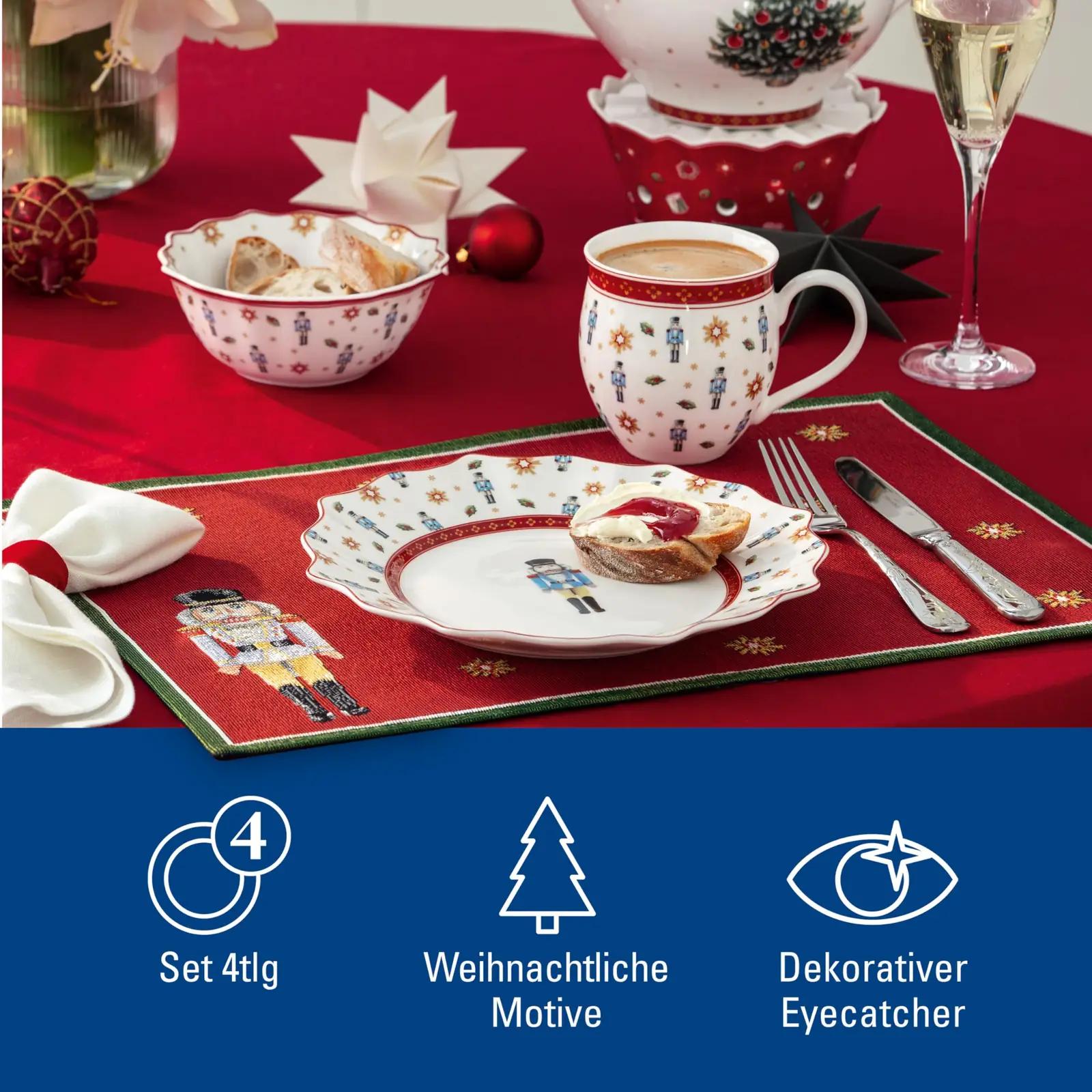 Villeroy & Boch pidulik gobeliinist laudlina‑set – pilt 6