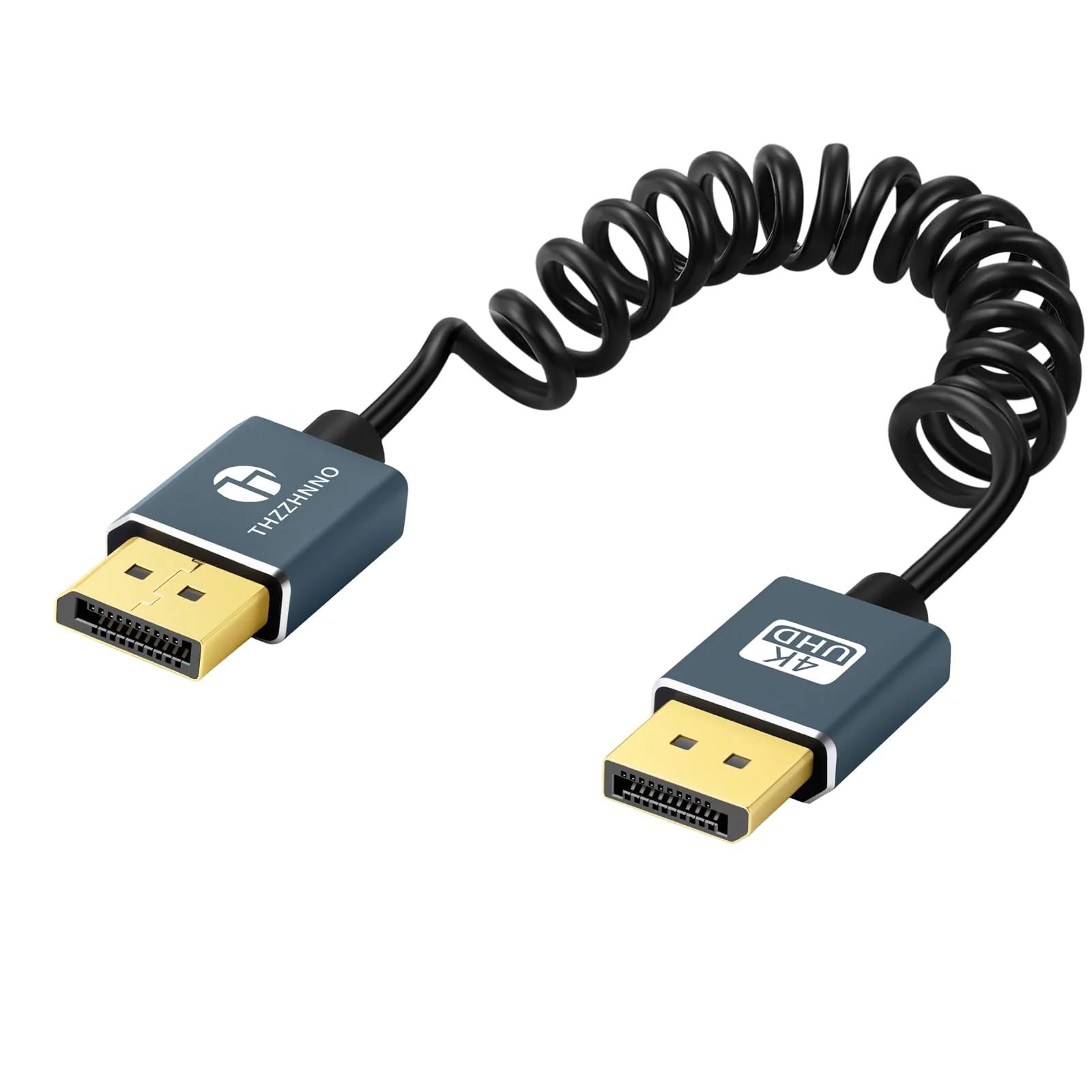 Thzzhnno painduv DisplayPort spiralkabel 1 m – 4K@60Hz