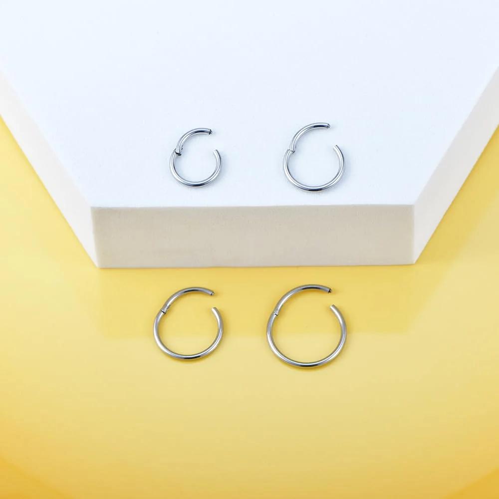 Briana Williams roostevaba 316L segmentring — elegantne piercing – lisavaade