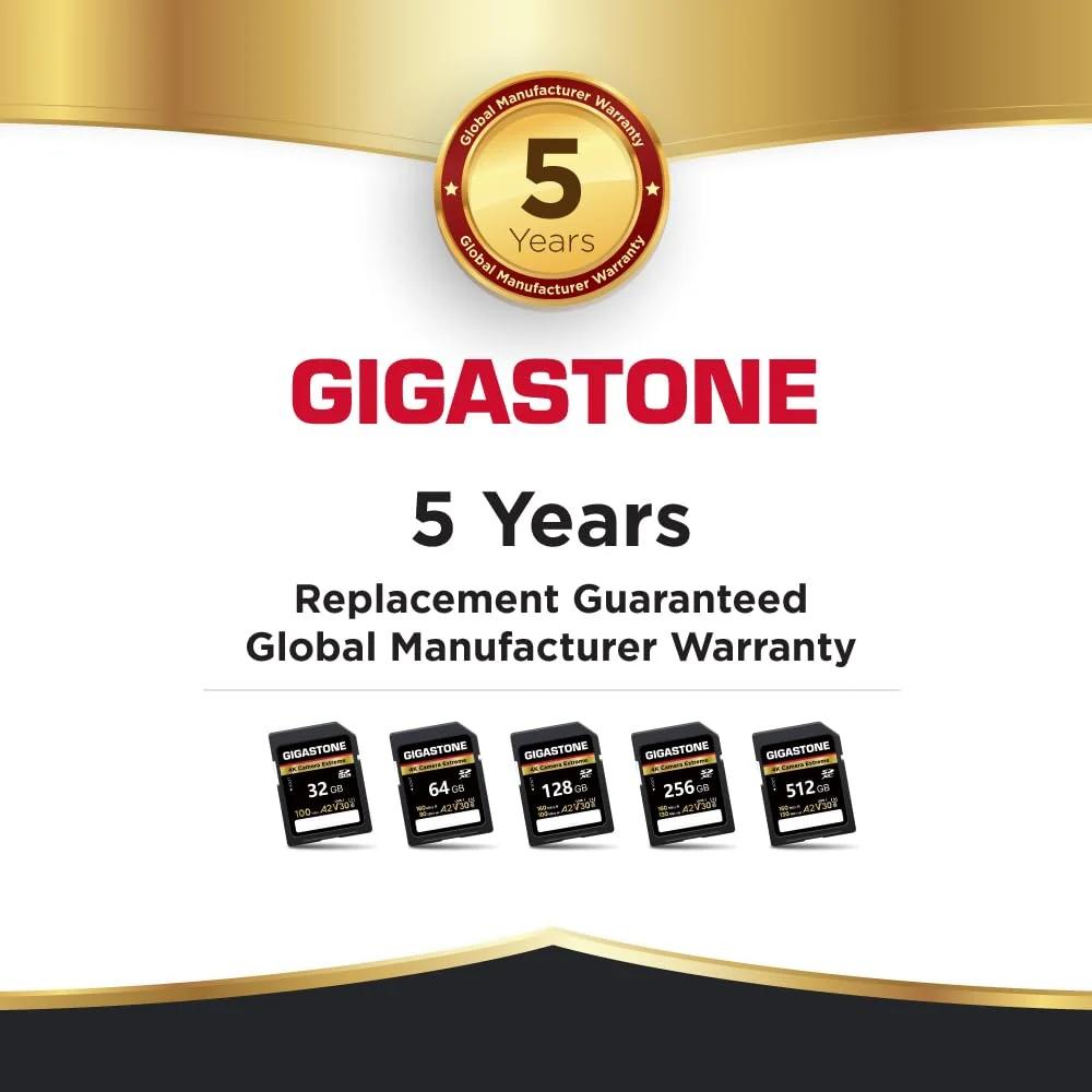 Gigastone vastupidav 128GB SDXC kaardiga 4K salvestus – pilt 8