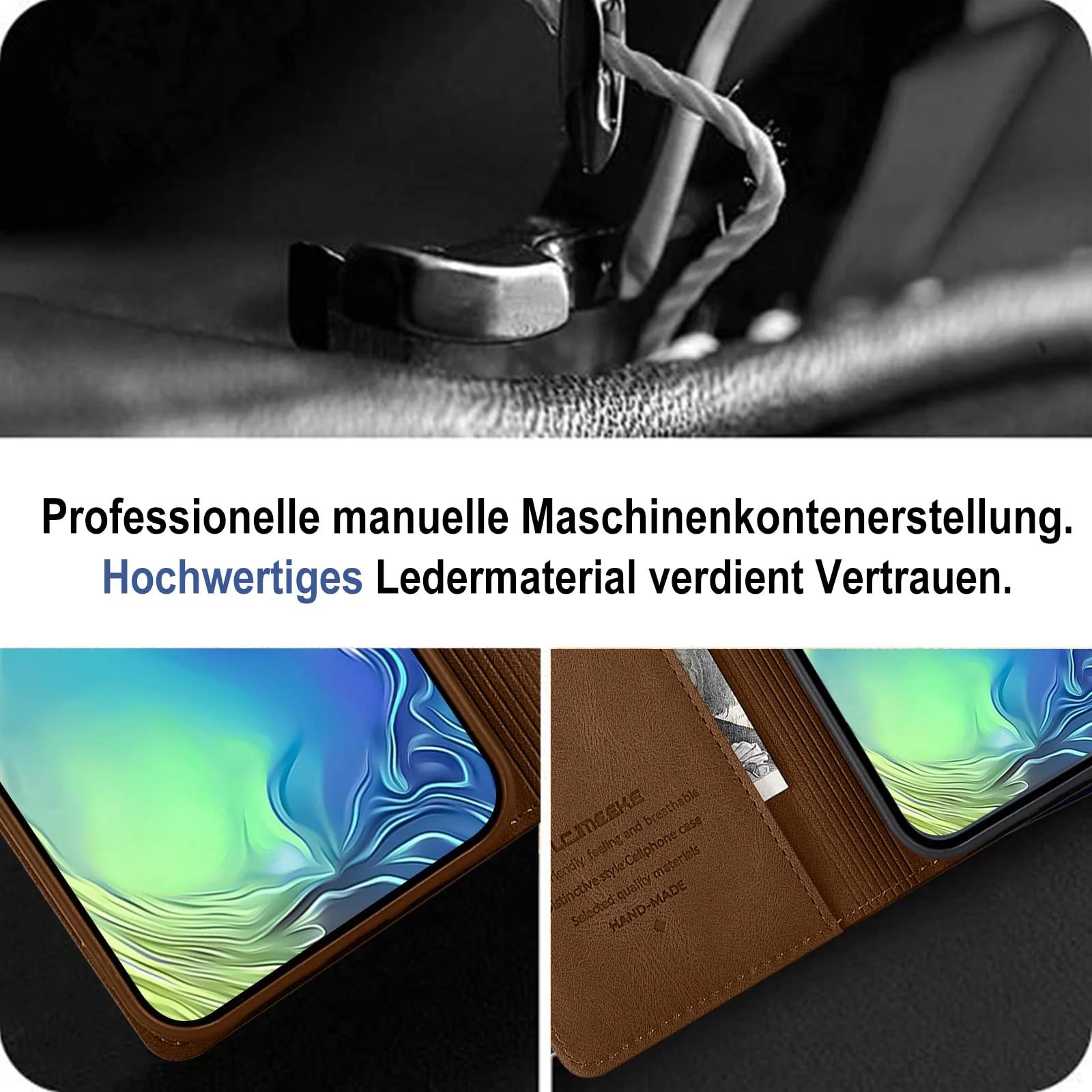 Giyer nahkne kaitsekate Samsung S10+ jaoks — premium kaitse ja – pakend ja tarvikud