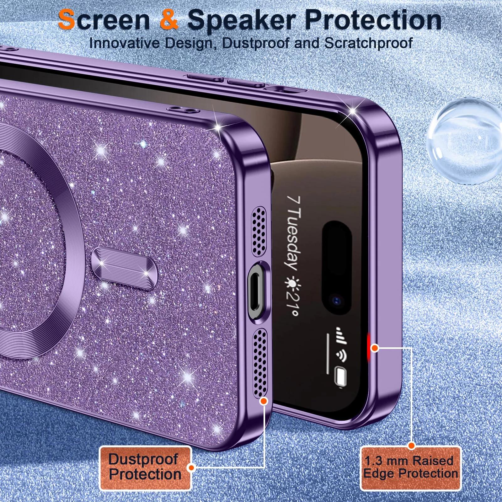 Kokio läikiv magnetkaitse iPhone 16 Pro Max – pilt 7