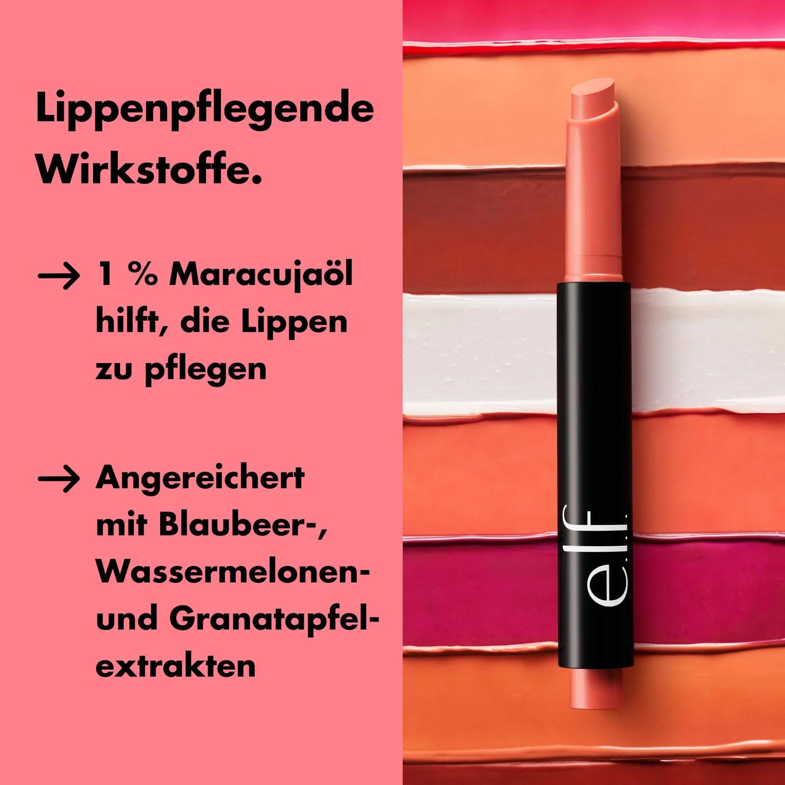 e.l.f. niisutav huuleplumper ja gloss — 3‑in‑1 hooldus – kasutusnäide