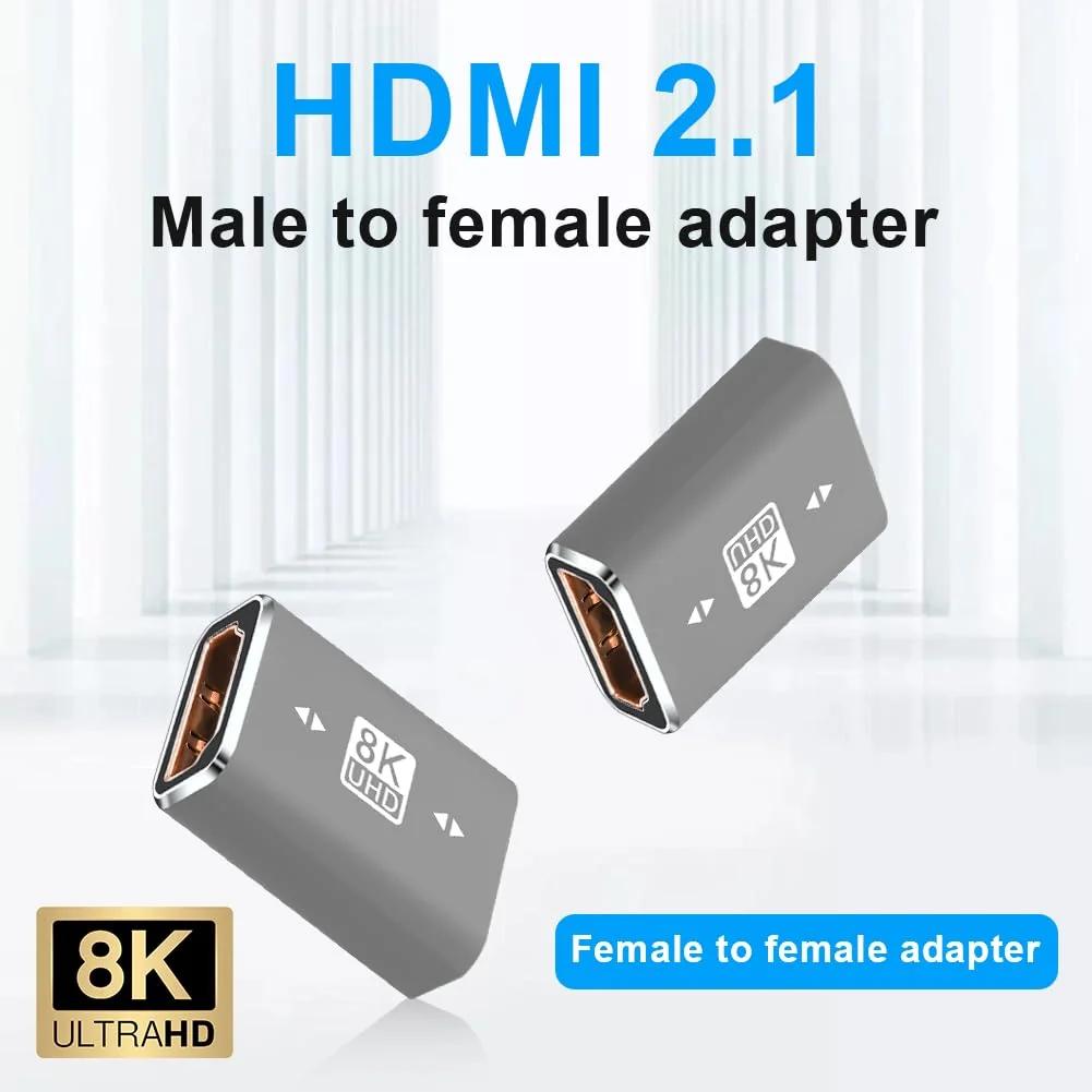 AXFEE vastupidav alumiinium HDMI-liidese pikendusadapter 8K – pilt 7
