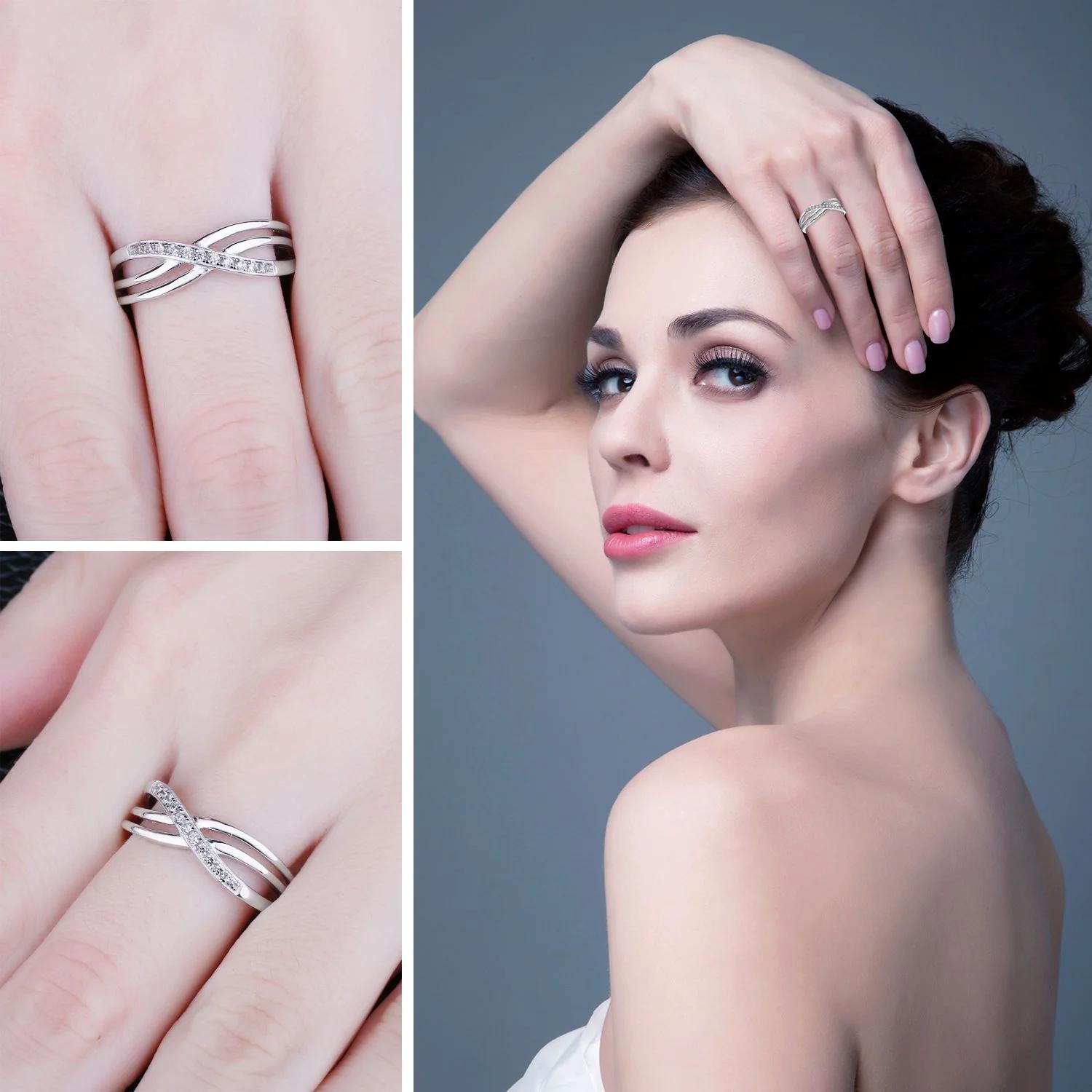 JewelryPalace sterling-hõberõngas Infinity — elegantne kingitus – kasutusnäide