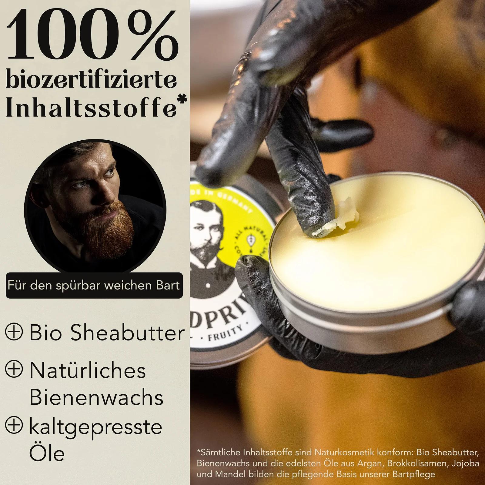 BEARDPRIDE naturaalne bartbalsam – pehme hooldus ja stiil – lisavaade