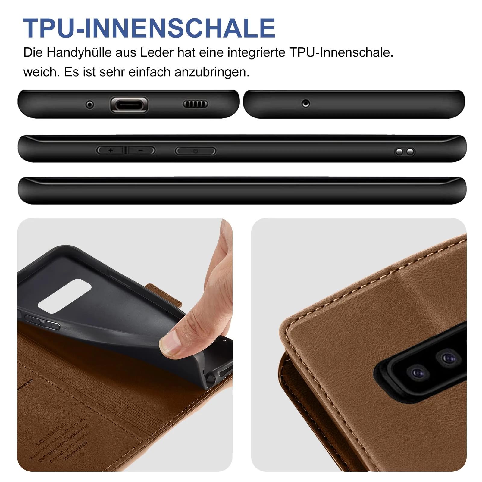 Giyer nahkne kaitsekate Samsung S10+ jaoks — premium kaitse ja – pilt 6