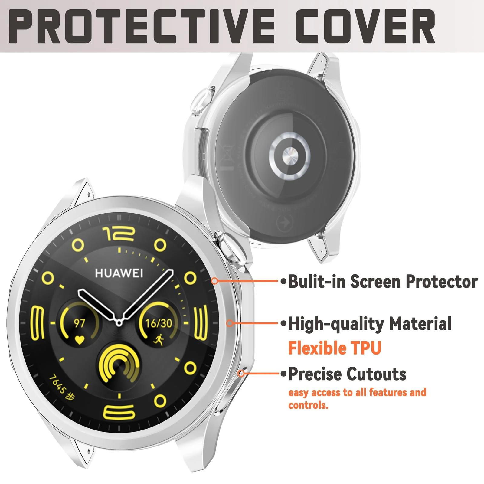 sciuU õhuke TPU-kaitse Huawei Watch GT 4 46mm jaoks – detailne vaade