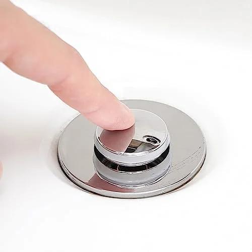 Qrity messingtihendiga pop-up sifoon 43 mm — vastupidav ja – kasutusnäide