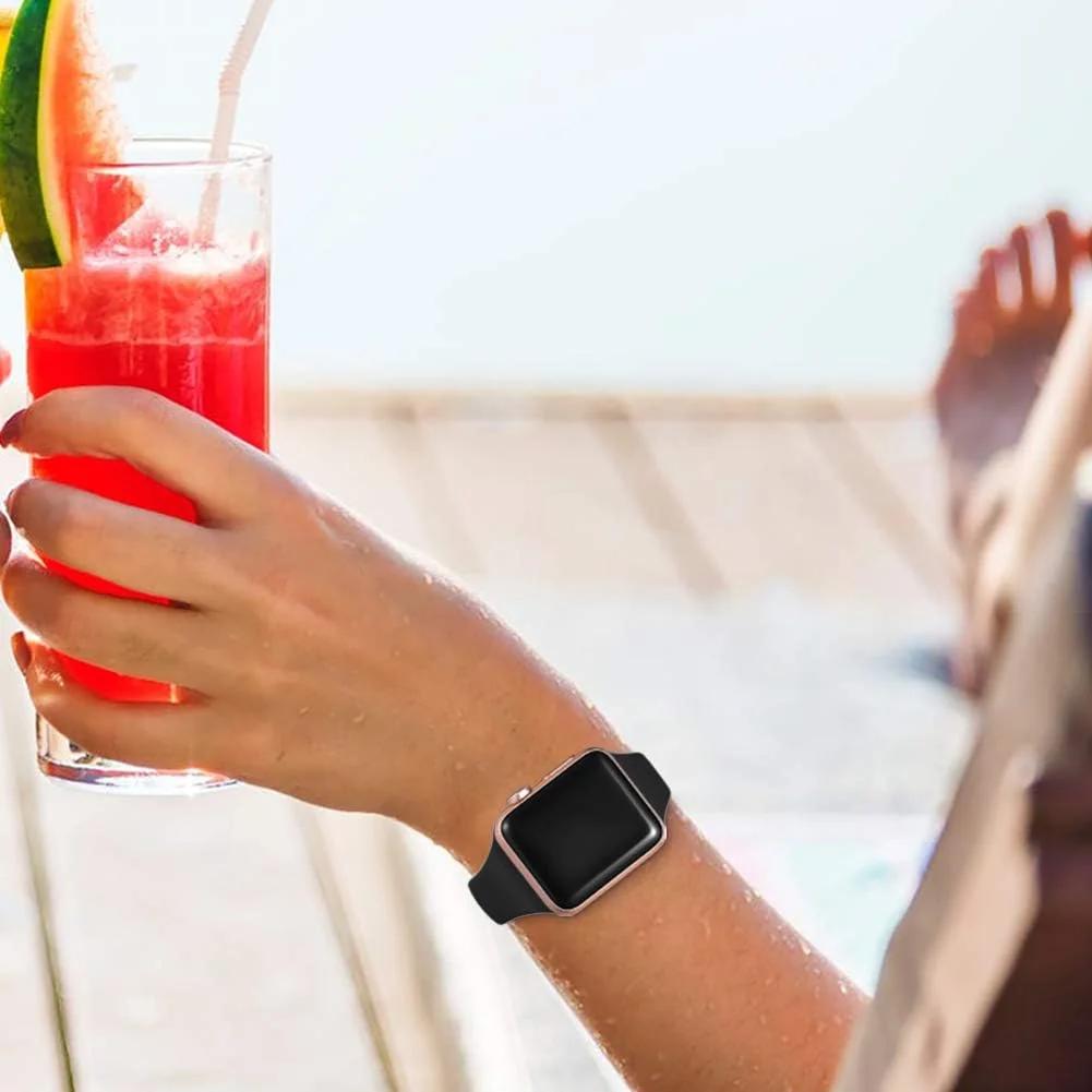 Wowstrap pehme Silikonrihm Apple Watchile – mugav spordiks – lisavaade