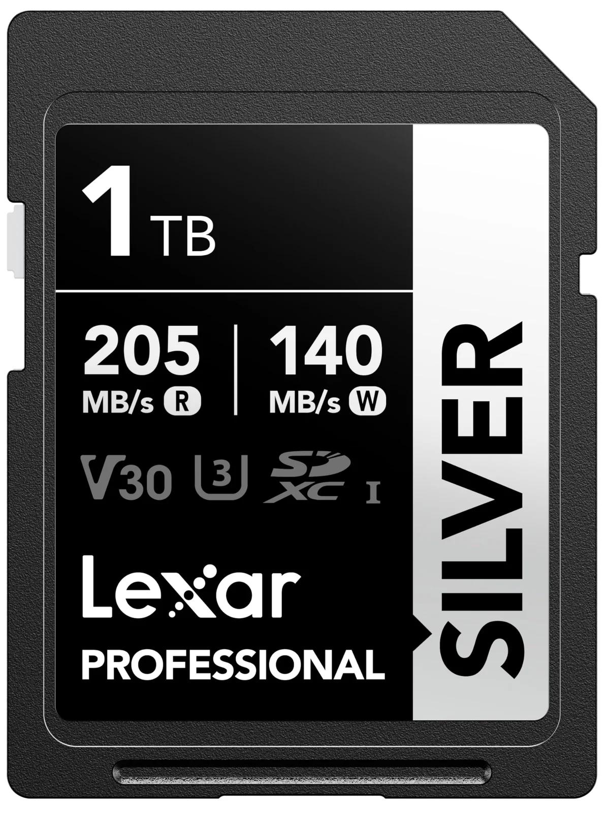 Lexar LSDSILV001T-BNNNG mälukaardid – toote esivaade – ripats charm