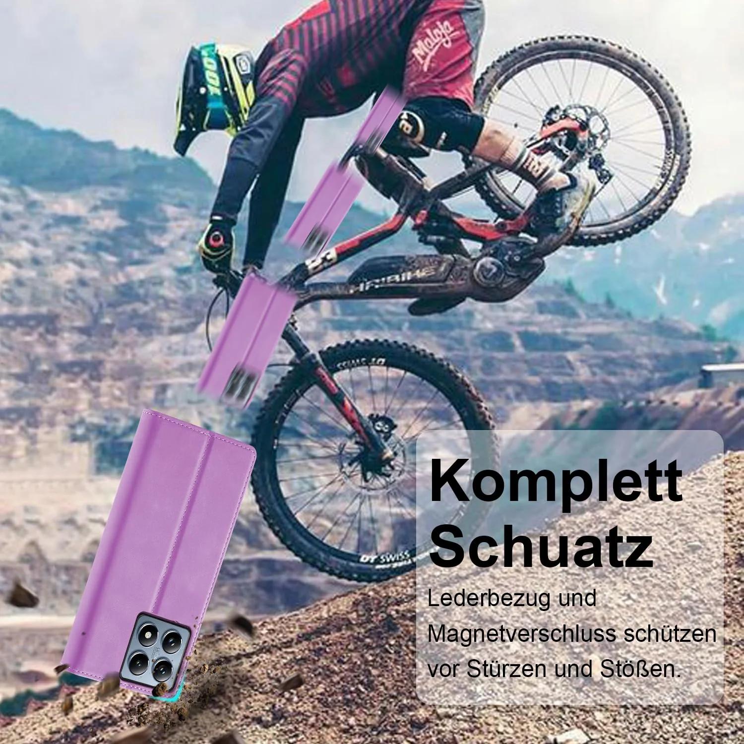 Ailicici nahkne kaitsekott Xiaomi 14T Pro — rahakotiga praktiline – lisavaade