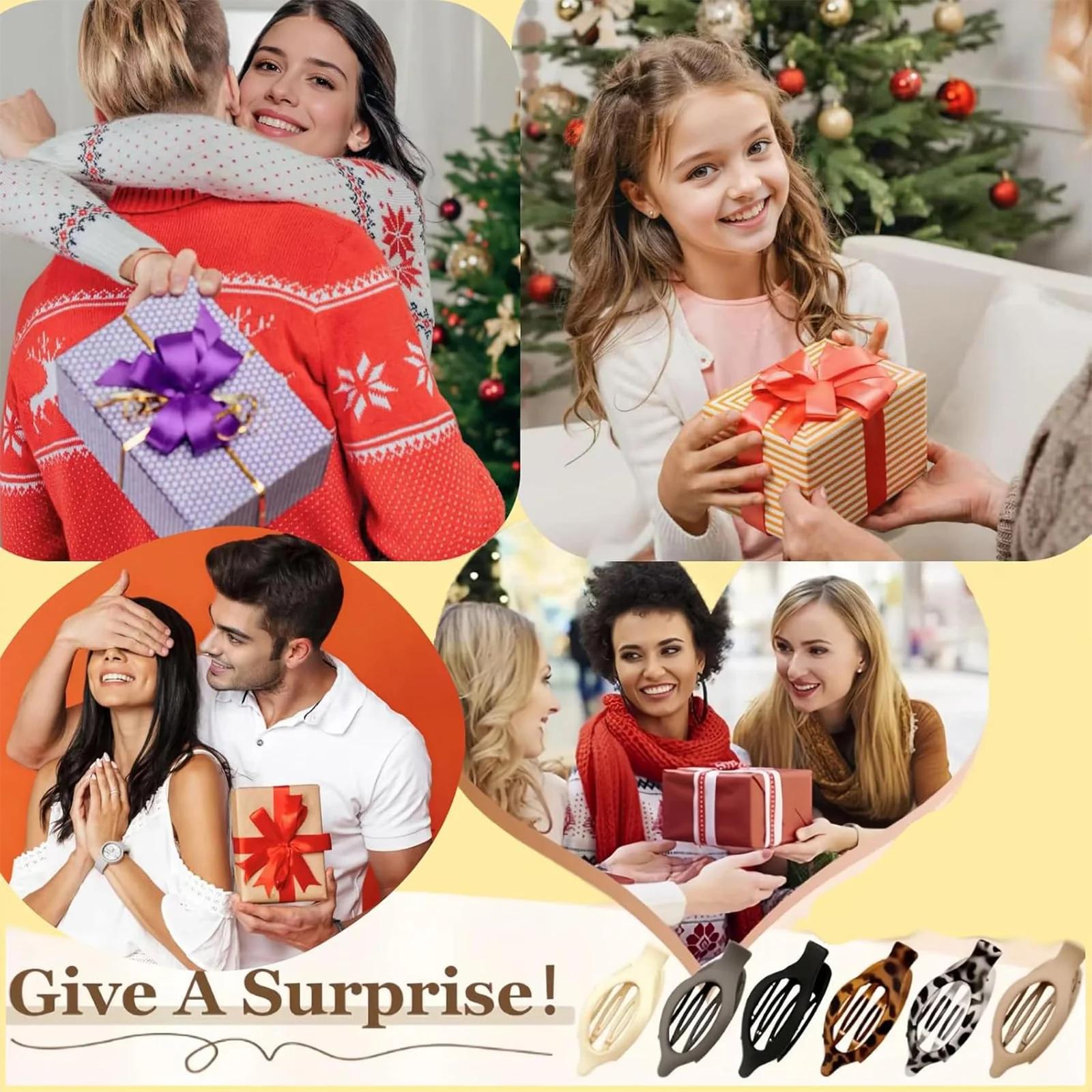 Sunshine smile kerge ja tugev flaatjuukseklamber – 6 tk komplekt – pilt 8