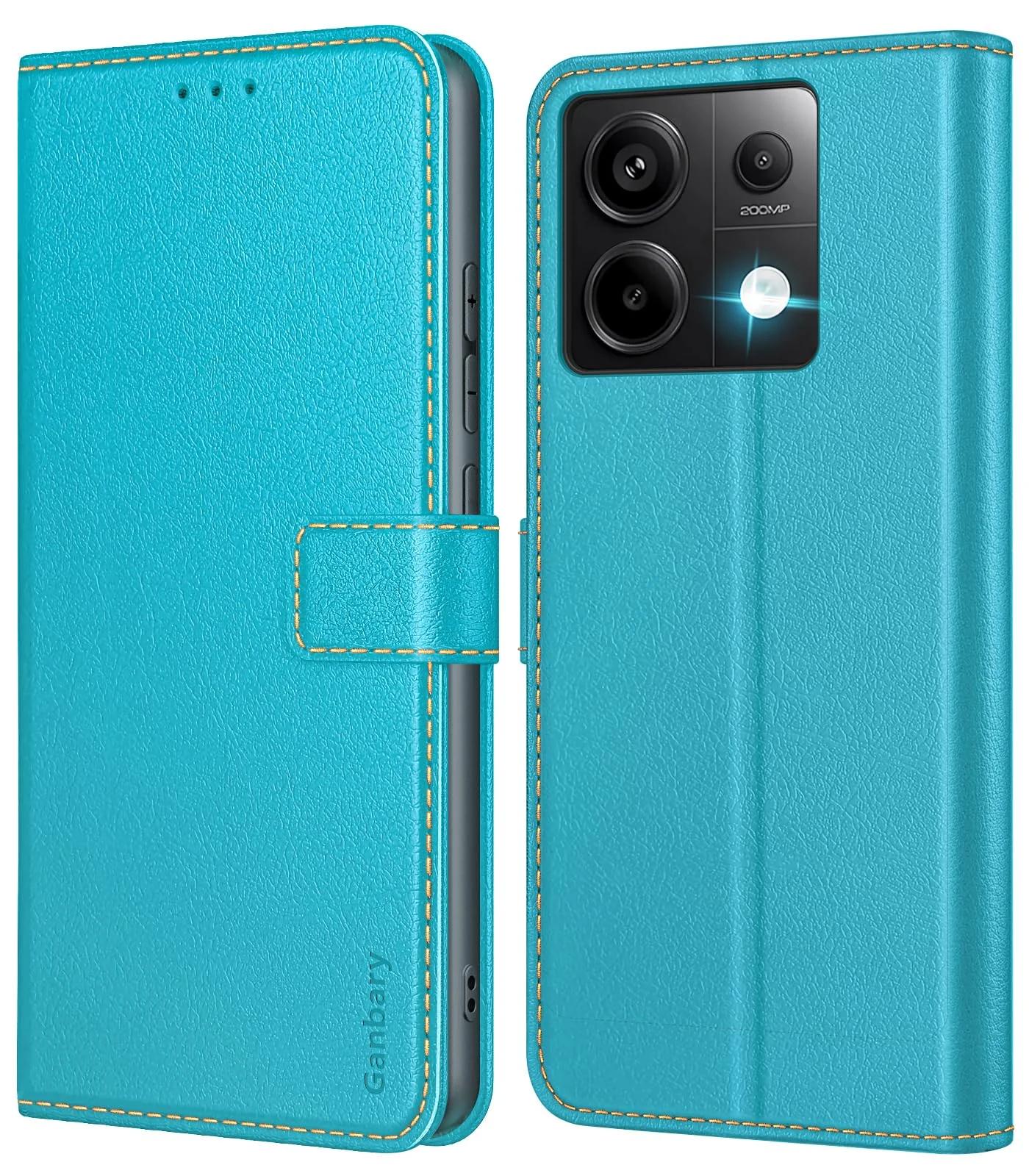 Ganbary nahknahkne klappkaitse Xiaomi Redmi Note 13 Pro 5G jaoks