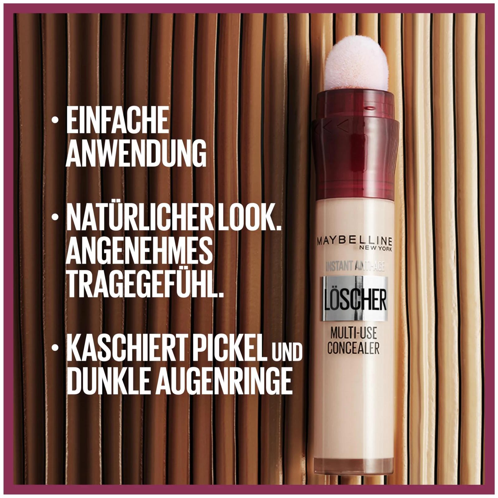 MAYBELLINE siluv peitekreem – nooruslikud silmaümbrused – kasutusnäide