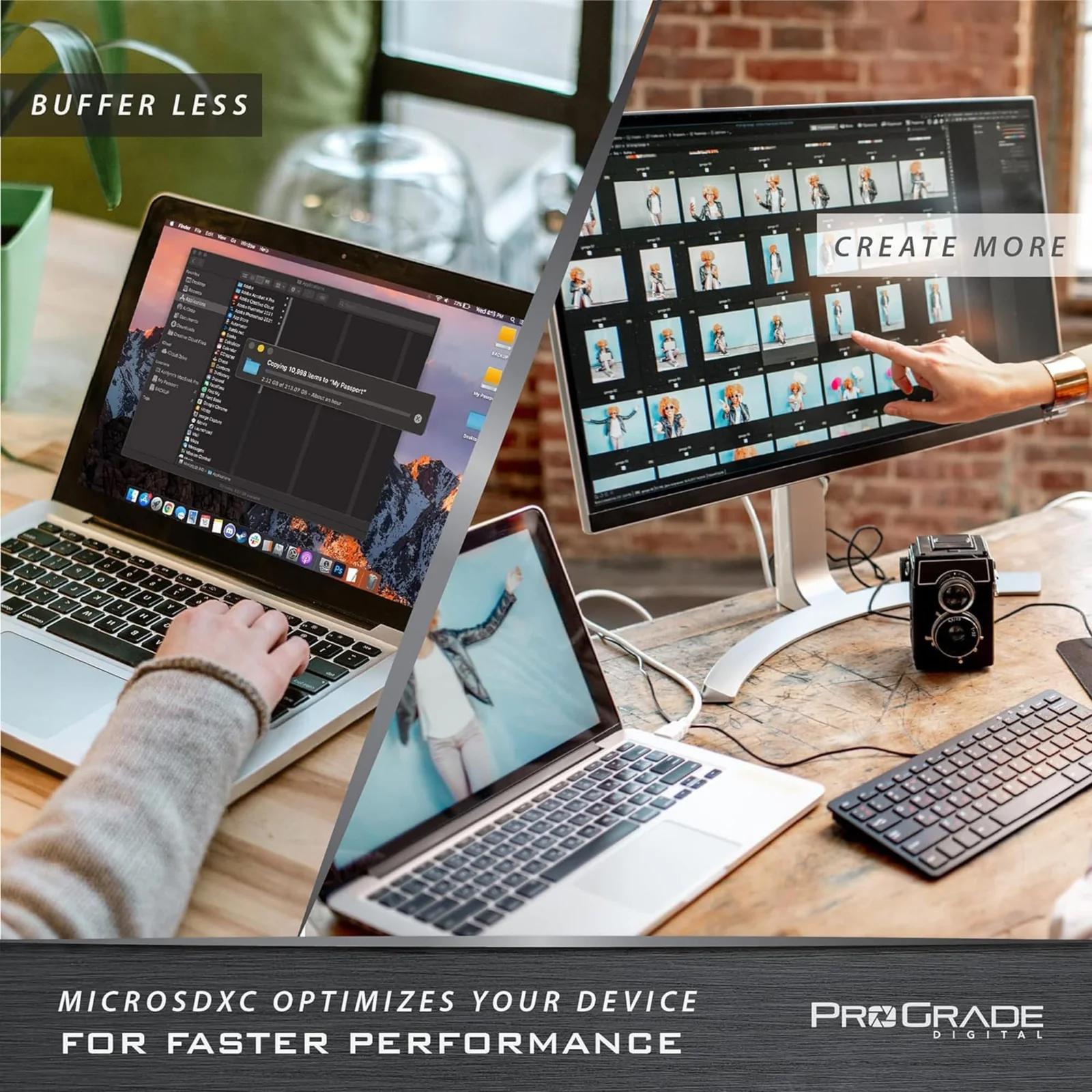 ProGrade Digital kiire microSDXC V60 (512 GB) matkamiseks ja – pilt 6